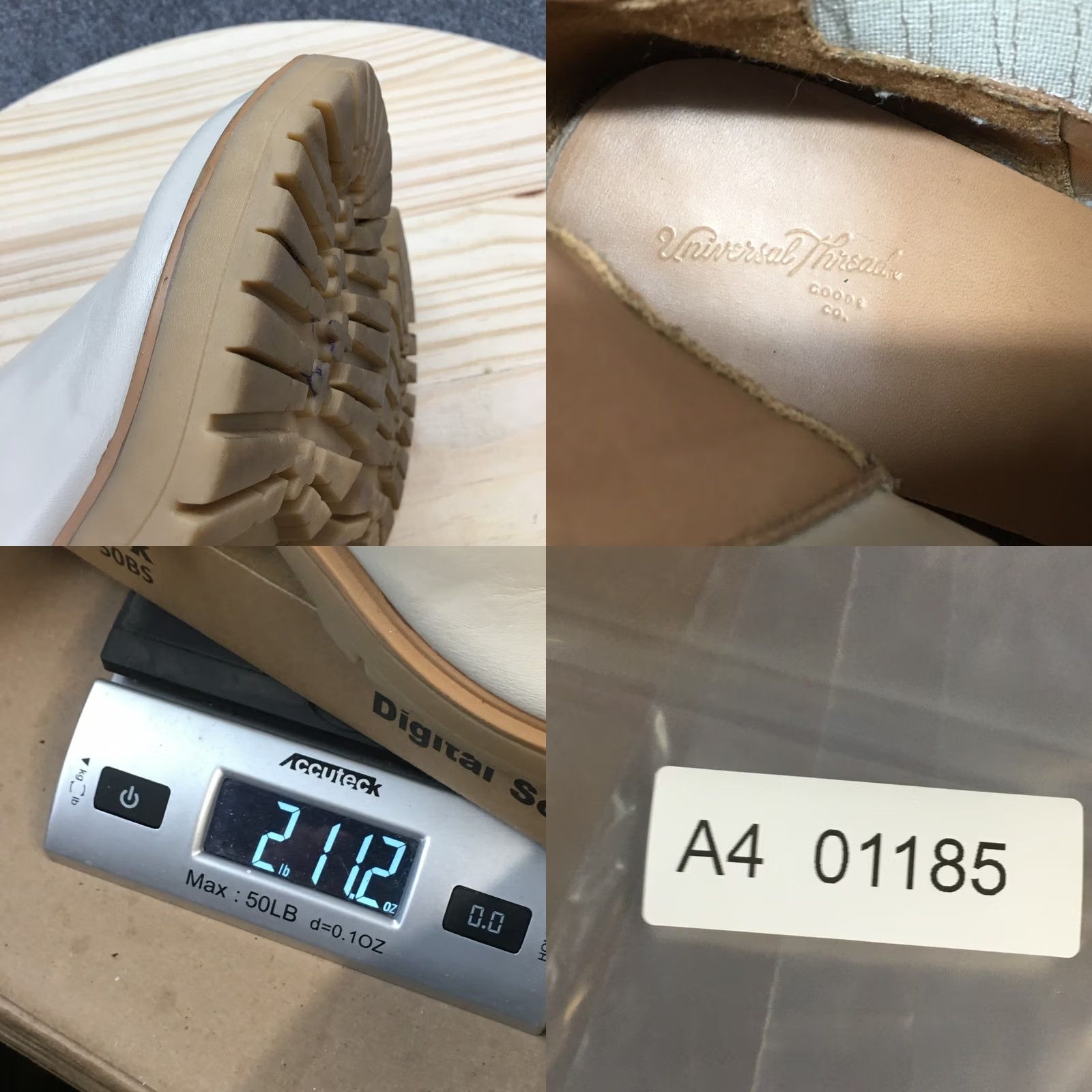 Vintage Universal Thread Boots Womens 8.5 Katrina Platform Bootie Ivory Casual Ankle Top Women Platform Boots, 8.5, Ivory, Casual, Faux Leather, Block Heel Size M / US 6-8 / IT 42-44 - 11 Thumbnail