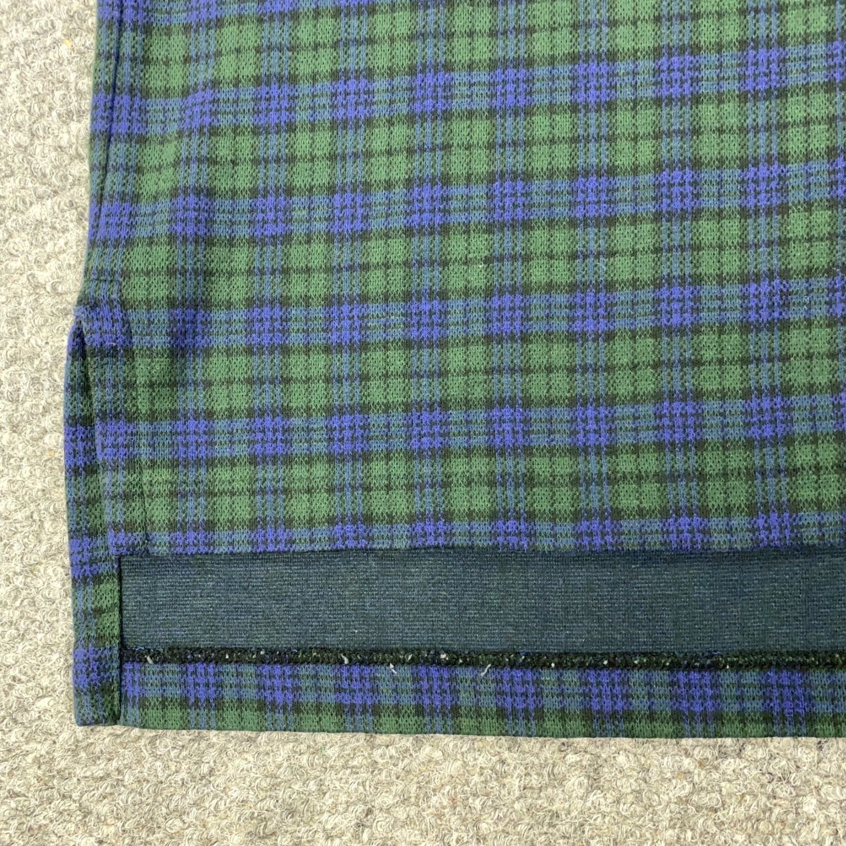 Polo Ralph Lauren VINTAGE Polo Ralph Lauren Golf Shirt Men Large Green Blue Plaid Cotton Short Sleeve All Seasons Size US L / EU 52-54 / 3 - 7 Thumbnail