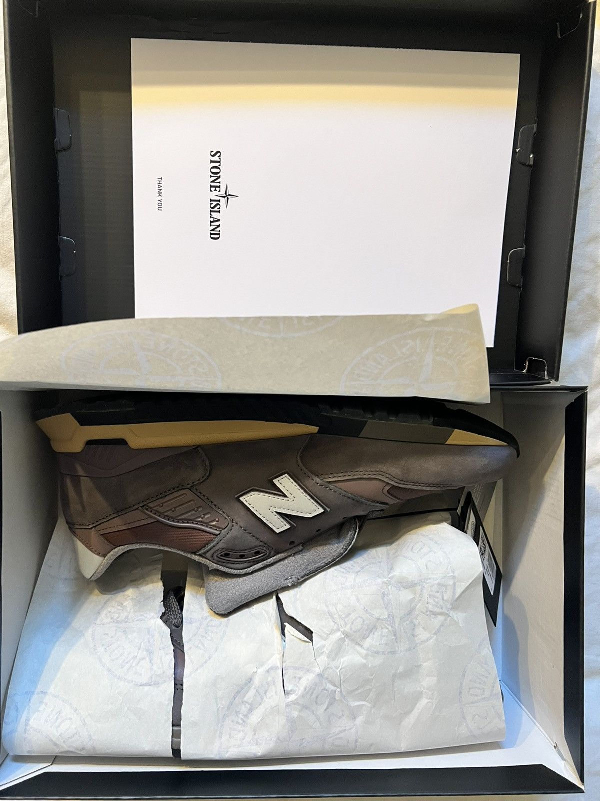 New Balance × Stone Island Stone Island x 998 Made in USA 'Raso Gommato' Size US 10.5 / EU 43-44 - 9 Thumbnail