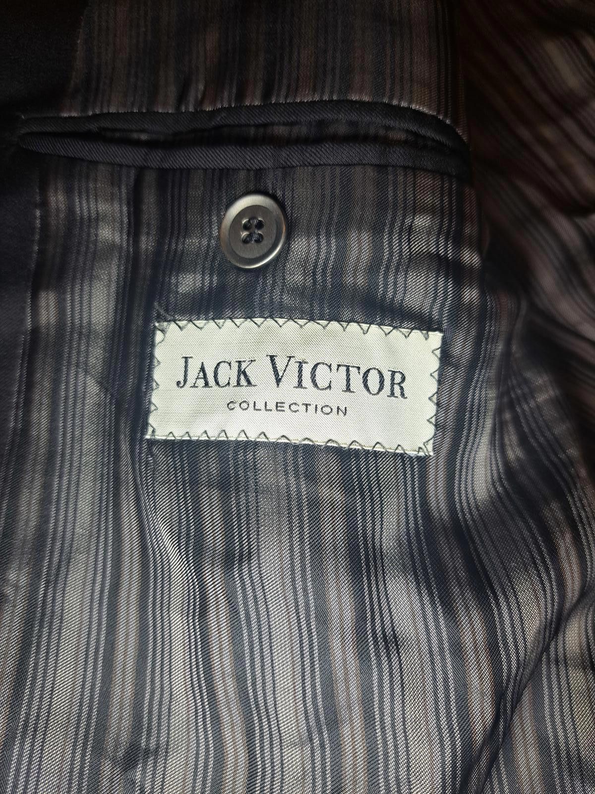 Jack Victor Jack Victor E Thomas Blazer 44R Black Cashmere Wool 150's Size 44R - 2 Thumbnail