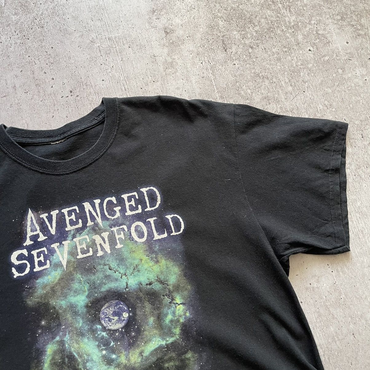 Band Tees Vintage Avenged Sevenfold The Stage rock tee Size US XL / EU 56 / 4 - 3 Thumbnail