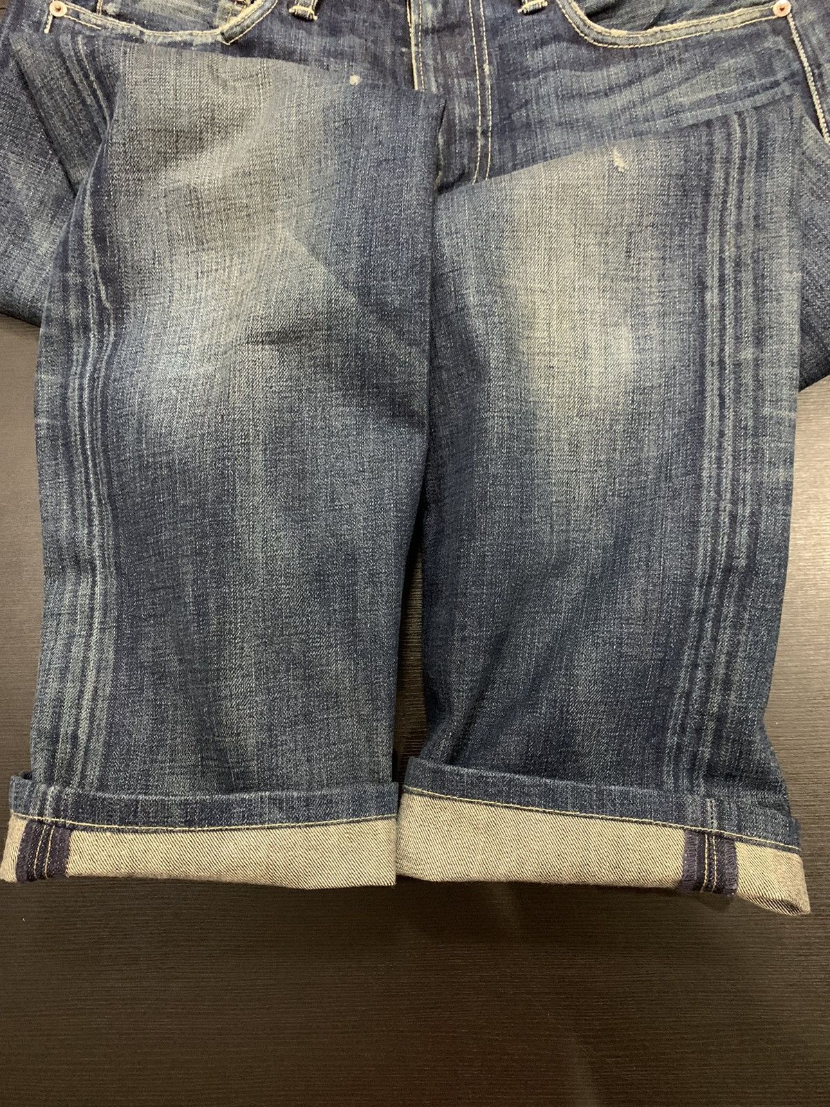 Polo Ralph Lauren × Ralph Lauren Ralph Lauren York Classic Wash Bleeker 867 Distressed Denim Size US 32 / EU 48 - 17 Thumbnail