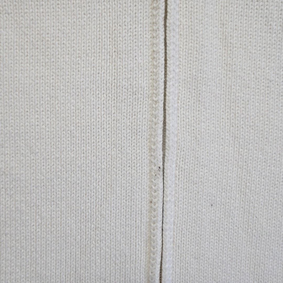 Ecko Unltd. Ecko Unltd Knit Sweater Red Stripe Full Zip Cream XXL Y2K Size US XXL / EU 58 / 5 - 3 Thumbnail
