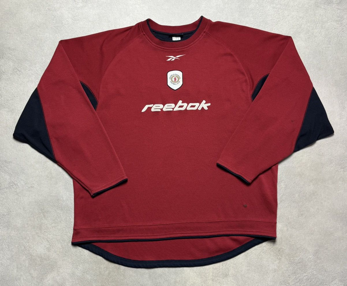 Reebok Crewe Alexandra 2004 2005 Football Soccer Sweatshirt Reebok Size US XL / EU 56 / 4 - 1 Thumbnail