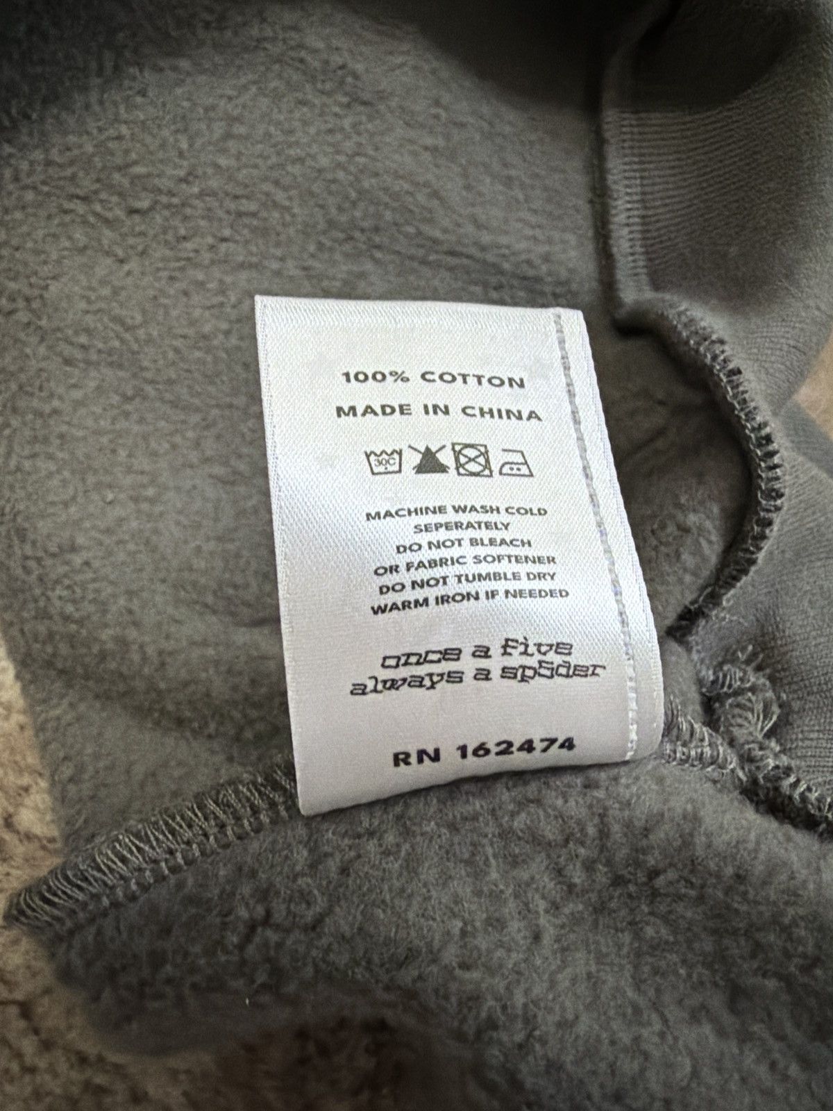 Sp5der Sp5der Punk Hoodie Size US M / EU 48-50 / 2 - 4 Thumbnail