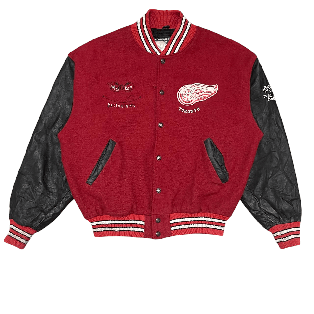 Roots Vintage Roots Toronto Varsity Jacket Made in Canada Size US L / EU 52-54 / 3 - 3 Thumbnail