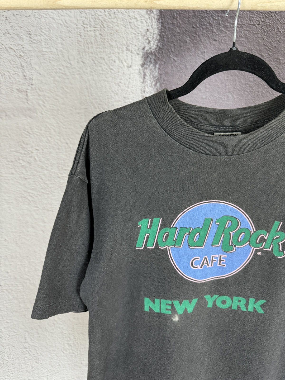 Hard Rock Cafe Hard Rock Cafe New York vintage 90s made in USA tee Oneita Size US XL / EU 56 / 4 - 3 Thumbnail