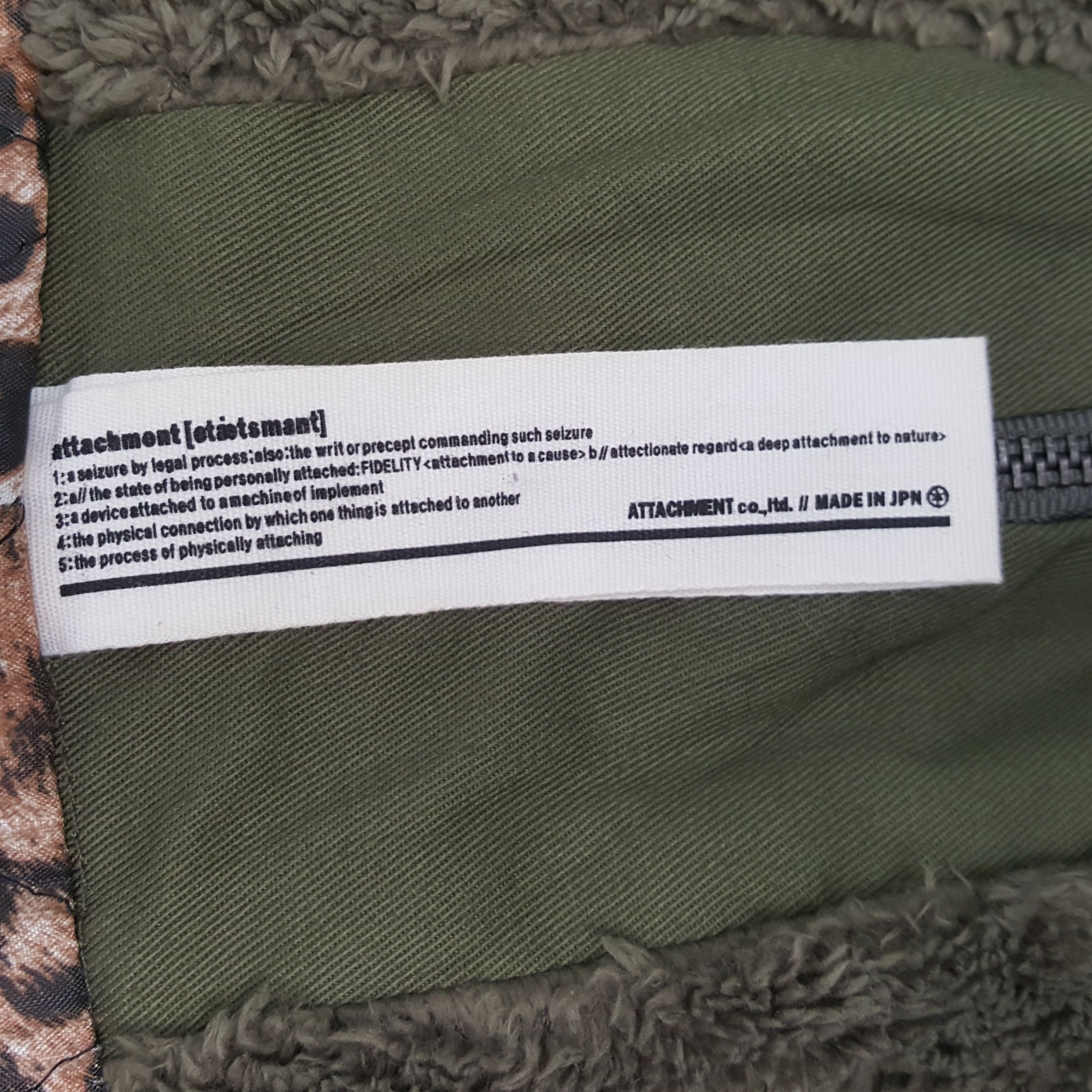 Attachment Vintage Attachment Japanese Fashion Brand Jacket RR18 Size US S / EU 44-46 / 1 - 7 Thumbnail