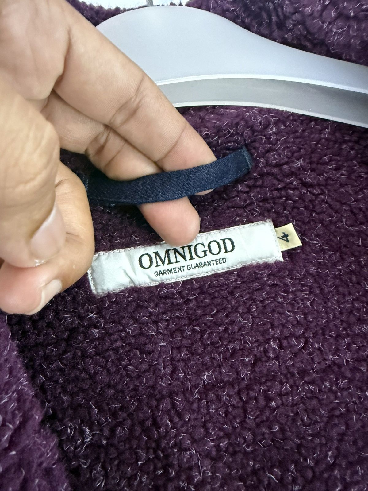 OMNIGOD 🔥 Omnigod Japan Puffer Indigo Blue Vest Size US L / EU 52-54 / 3 - 11 Thumbnail