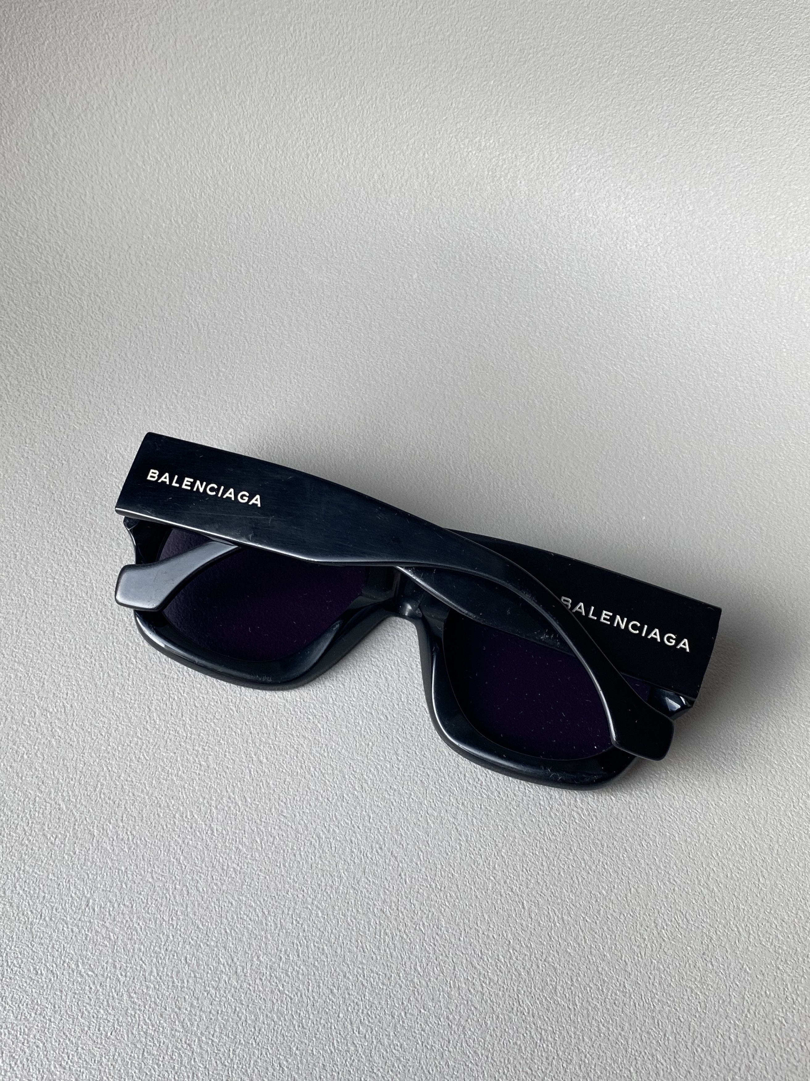 Balenciaga Balenciaga Sunglasses Square BA0011 y2k avantgarde Size ONE SIZE - 3 Thumbnail