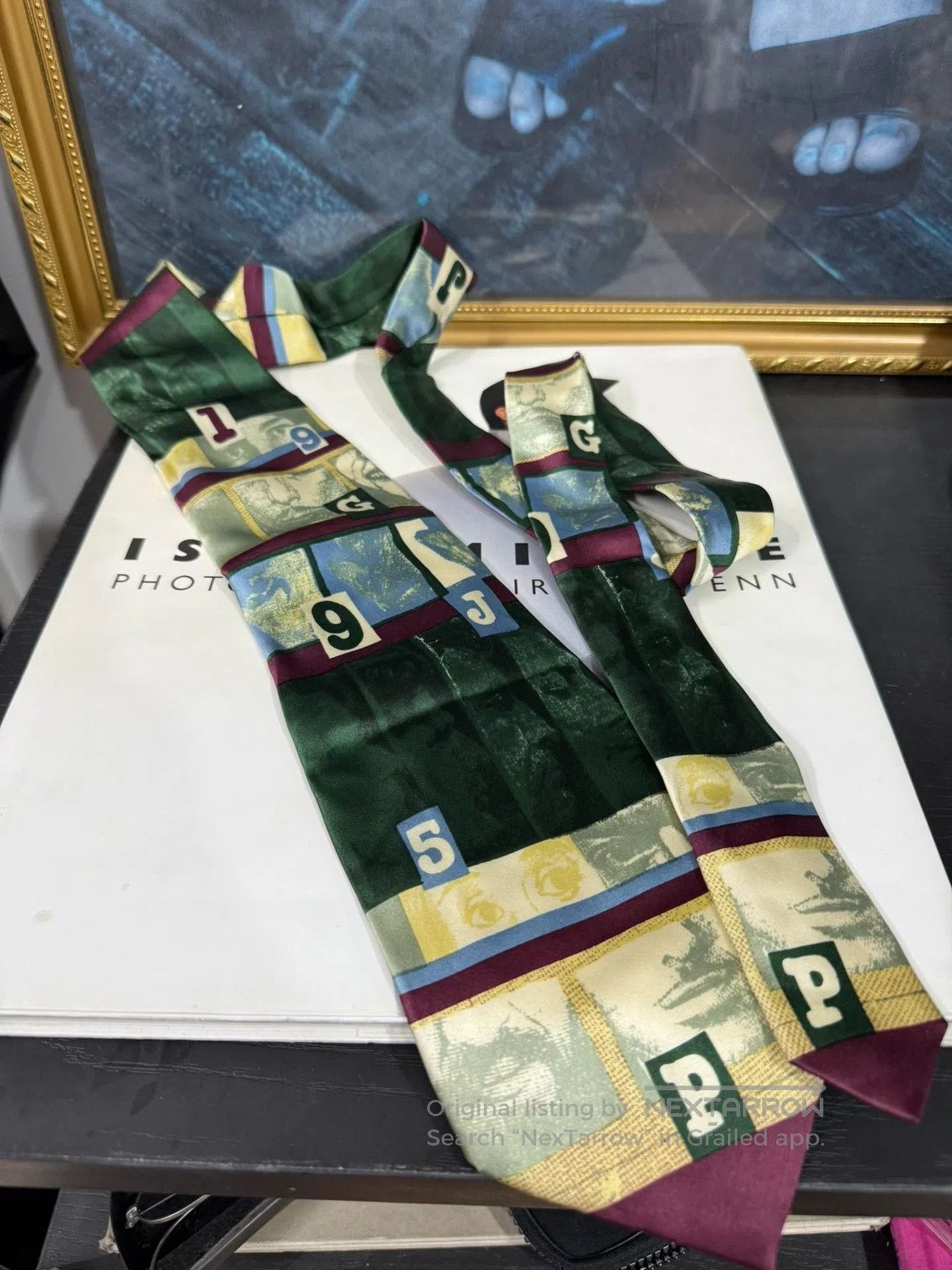 Jean Paul Gaultier Jean Paul Gaultier Pop Art Silk Tie. Size ONE SIZE - 1 Thumbnail