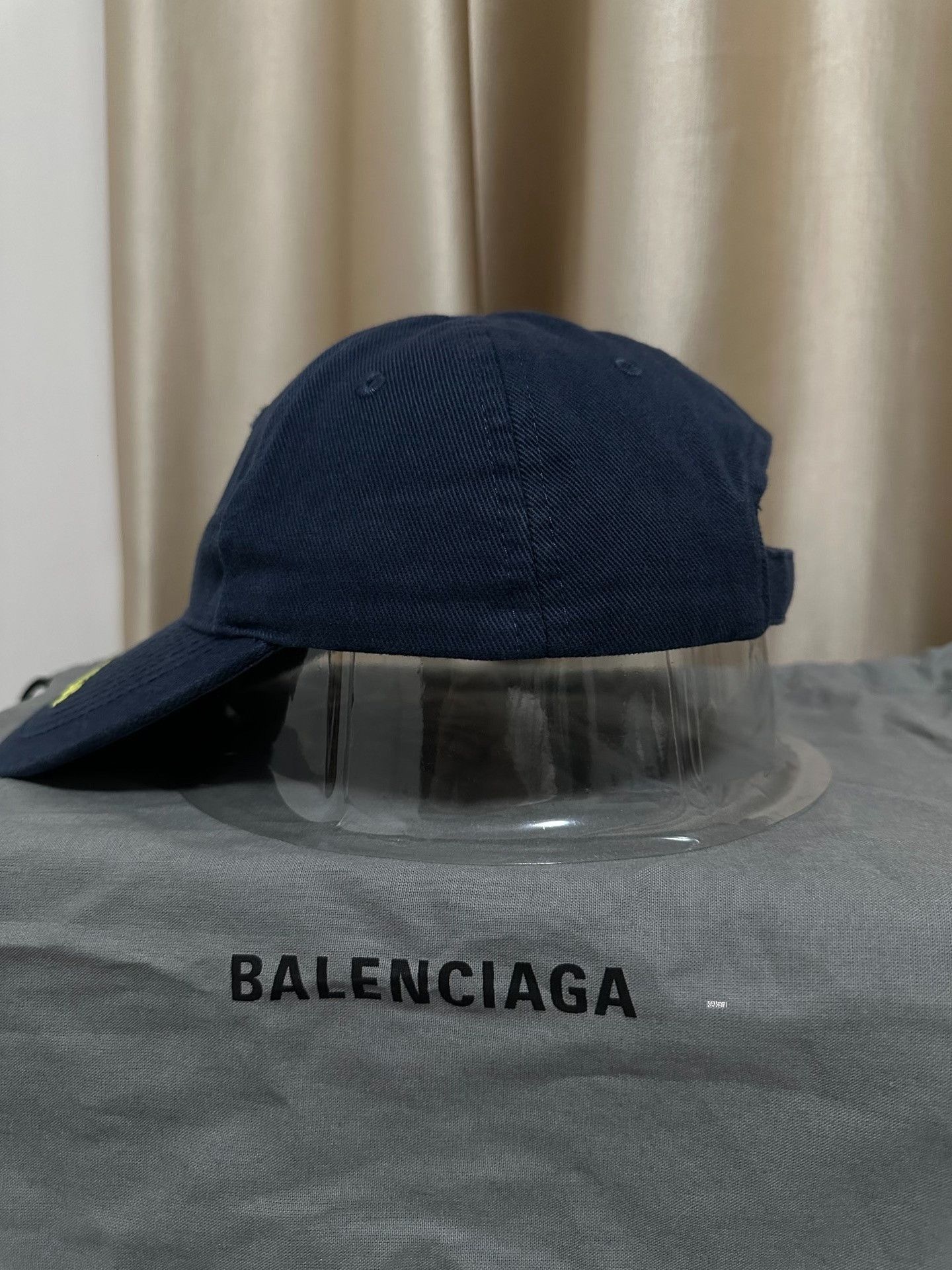 Balenciaga Balenciaga Embroidered Logo Baseball Cap Size ONE SIZE - 4 Thumbnail