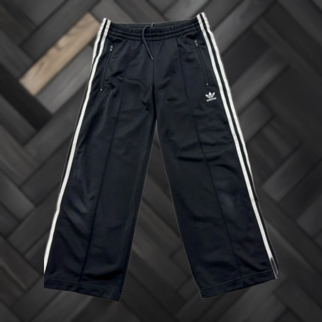 Adidas adidas Boys Black Drawstring Sweatpants Big Kid Regular S Size 28" / US 6 / IT 42 - 1 Thumbnail