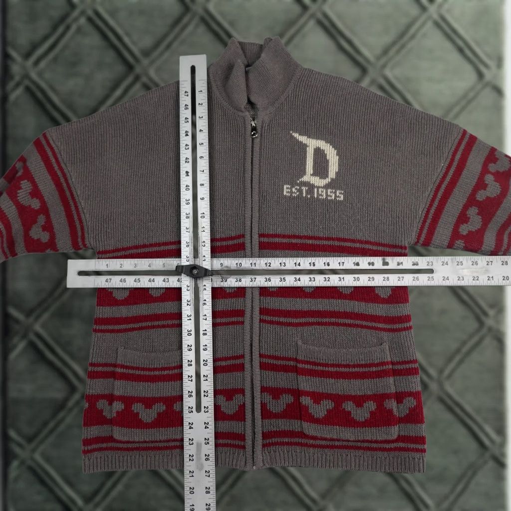 Disney Disney Spirit Jersey Sweater Shirt Mickey Mouse Gray Small Men Boys Jacket Knit Zip Full Zip Vintage (if applicable) Size US S / EU 44-46 / 1 - 1 Thumbnail
