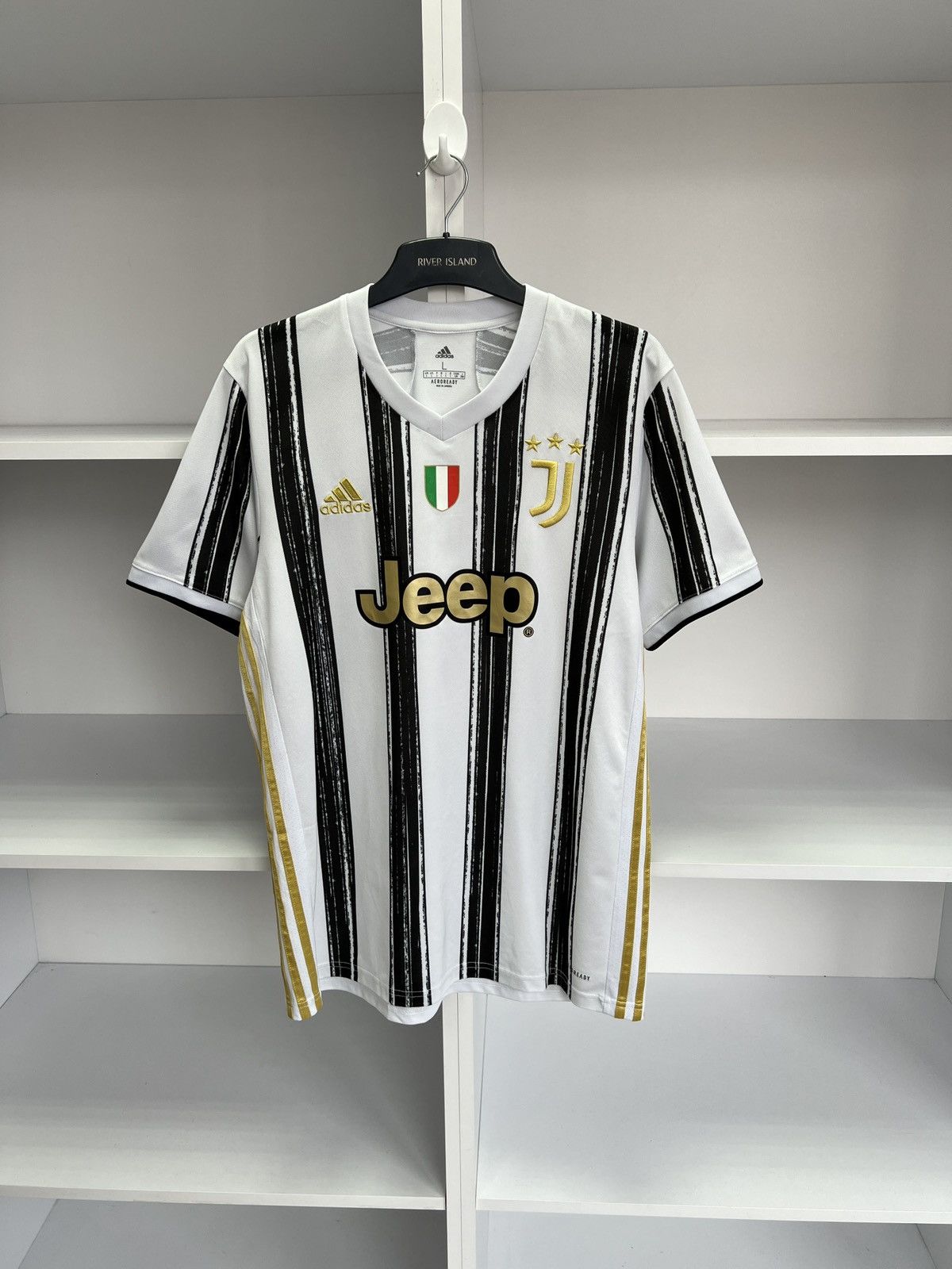 Adidas × Vintage JUVENTUS 2020 2021 HOME SHIRT FOOTBALL SOCCER JERSEY Size US L / EU 52-54 / 3 - 3 Thumbnail