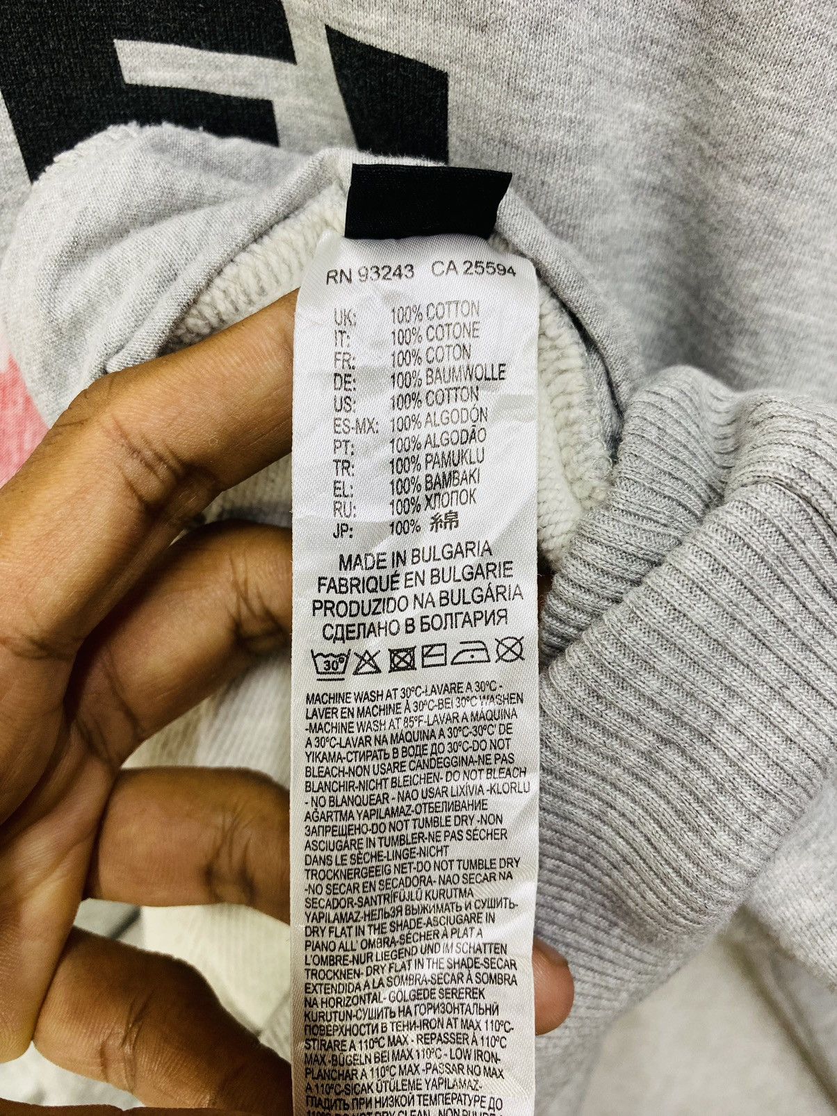 Diesel Vintage Diesel Hoodie Sweatshirt Big Spellout Size Small Size US S / EU 44-46 / 1 - 10 Thumbnail
