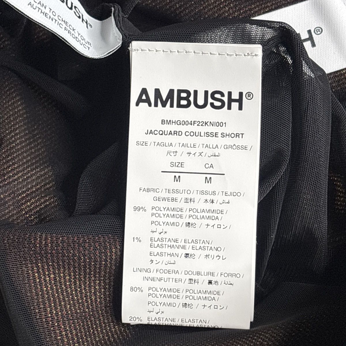 Ambush Design Ambush bowling all over print shorts Size US 33 - 7 Thumbnail
