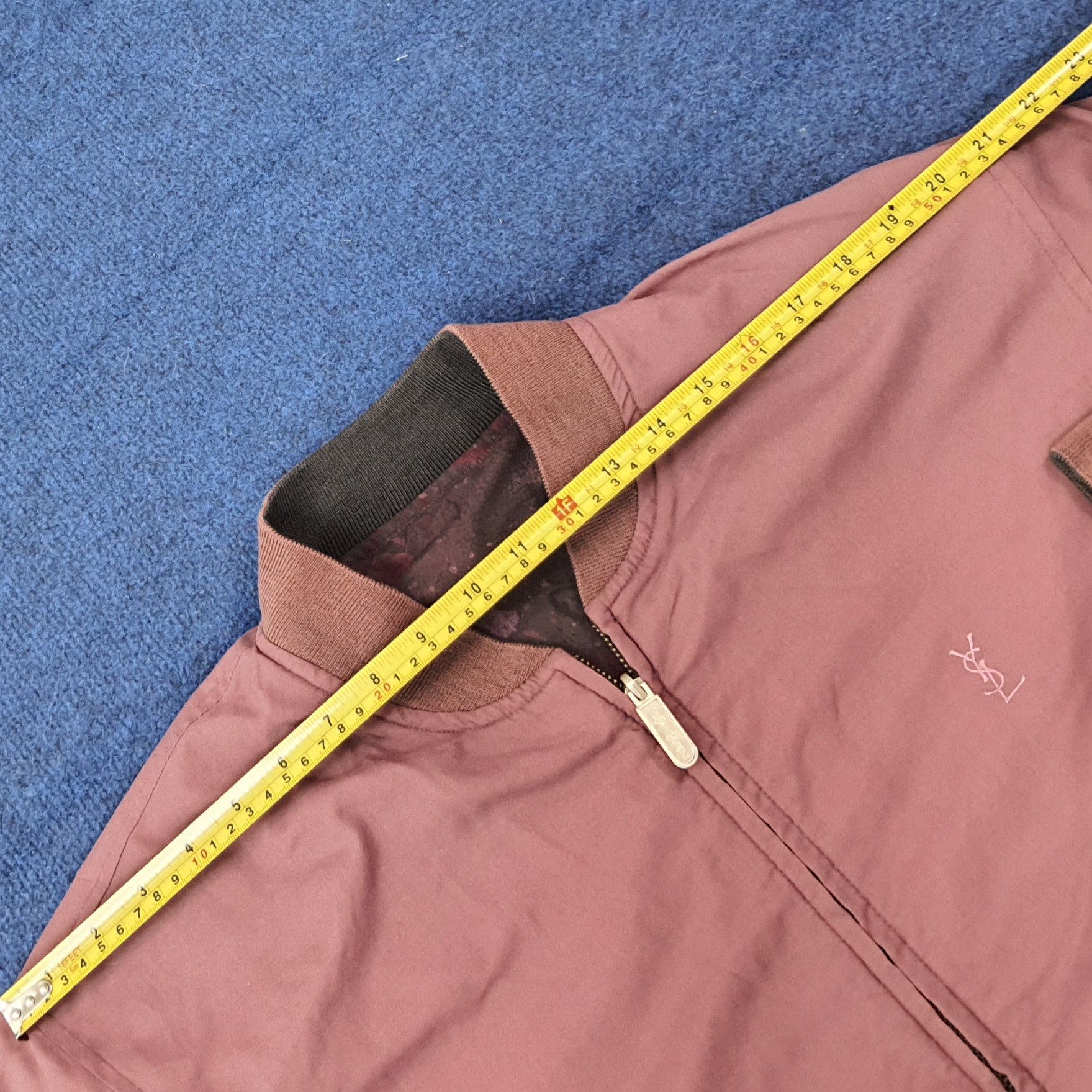 Yves Saint Laurent Vintage Yves Saint Laurent YSL Reversible Jacket C227N23 Size US L / EU 52-54 / 3 - 11 Thumbnail