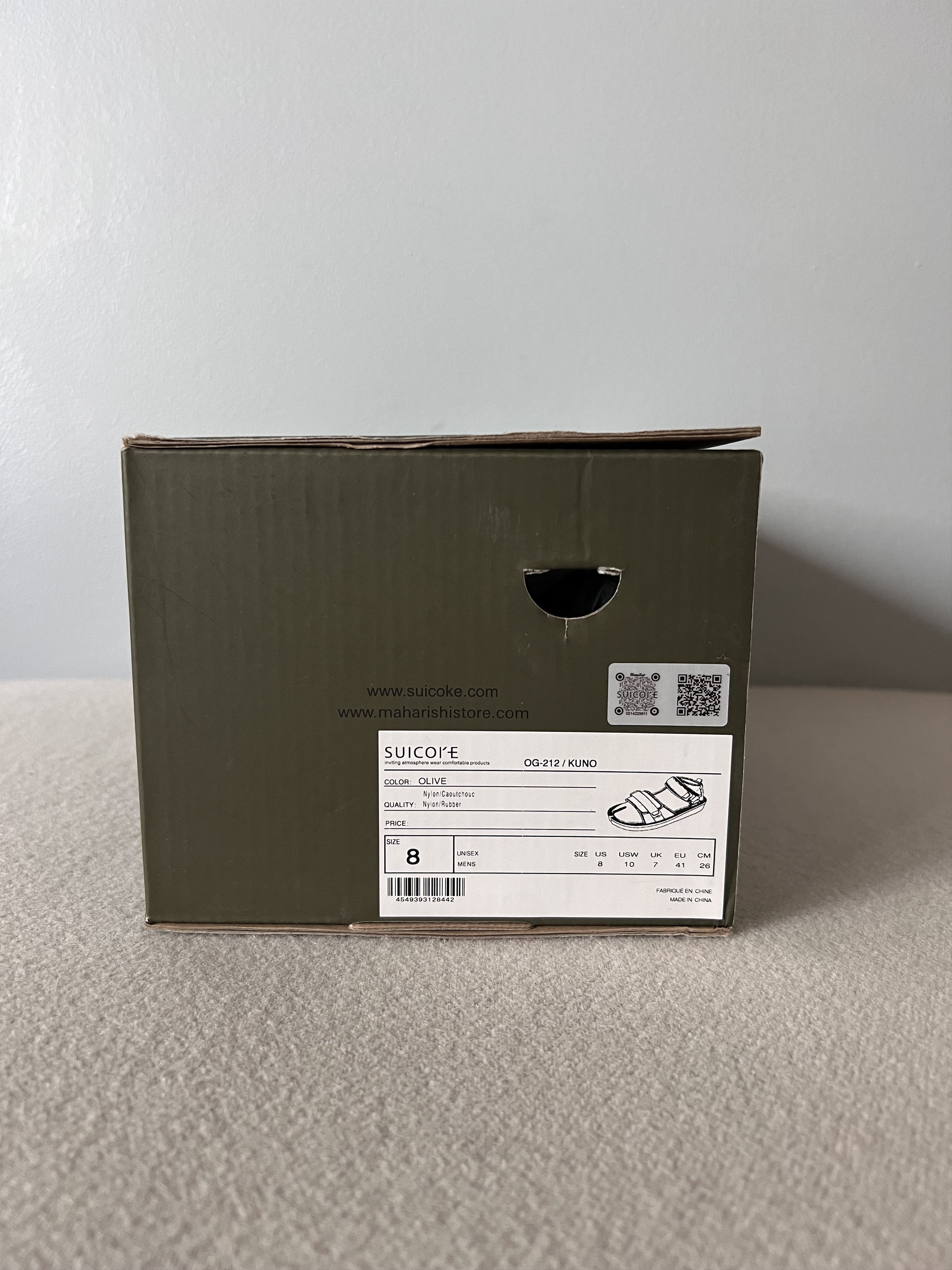 Maharishi × Suicoke Suicoke Maharishi Kuno Tabi Sandals in Olive Black Size US 8 / EU 41 - 7 Thumbnail