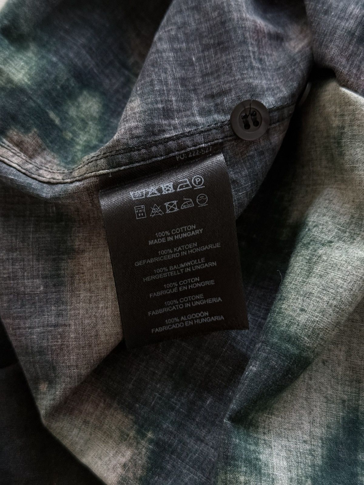 Dries Van Noten Dries Van Noten Dyed Button Up Shirt Size US M / EU 48-50 / 2 - 16 Thumbnail