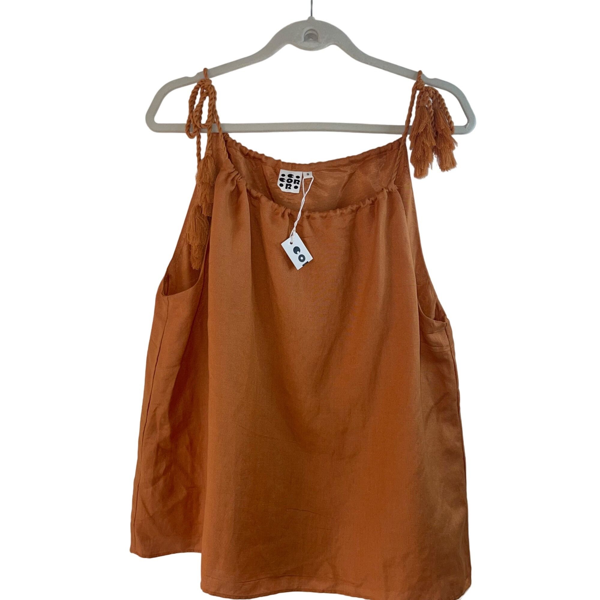 Other Cor Cor Womens Top Size Small Brown Sierra Size S / US 4 / IT 40 - 1 Thumbnail