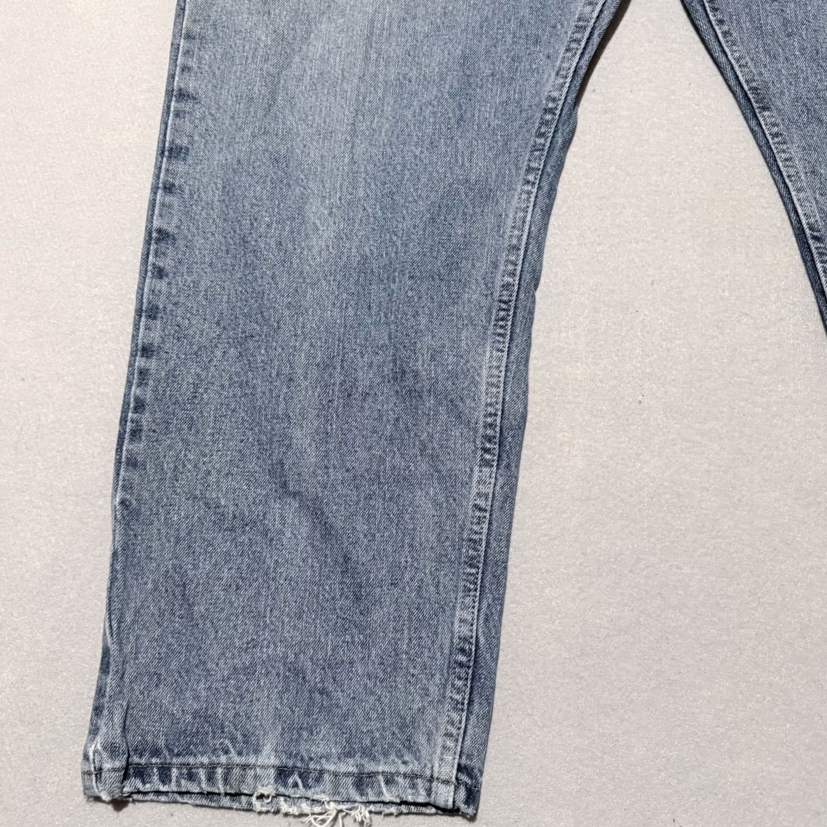 Wrangler Wrangler Five Star Jeans Men's Blue Denim High Rise Straight Relaxed Fit 42x30 Size US 42 / EU 58 - 4 Thumbnail
