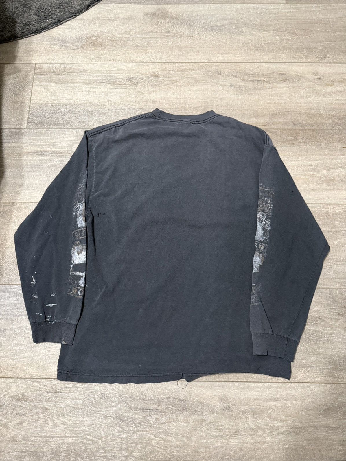 Vintage Vintage Skully Long Sleeve Size US XL / EU 56 / 4 - 4 Thumbnail