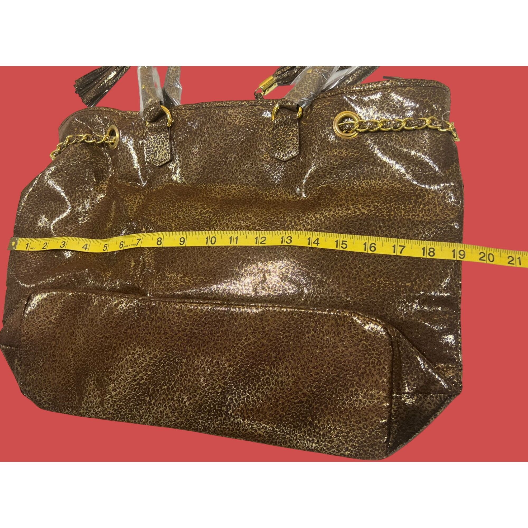 Other Mary Kay - Large Women's Gold Lame Shoulder / Handbag w / Go Size ONE SIZE - 5 Thumbnail