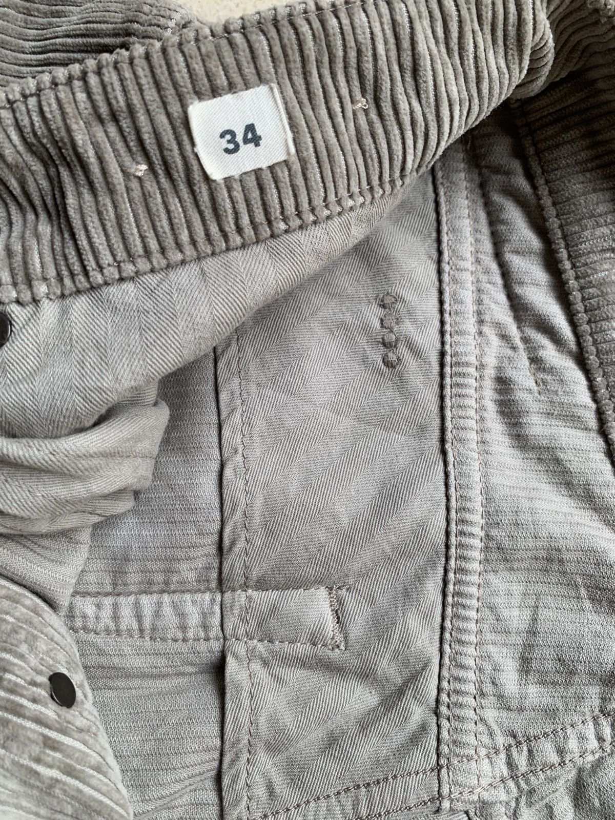 Vintage Ychai corduroy pants Size US 33 - 9 Thumbnail
