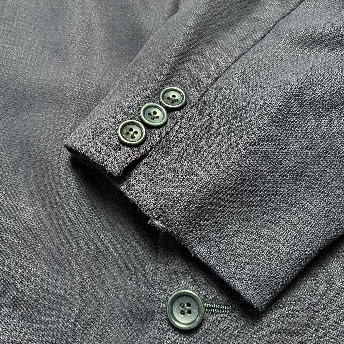 Canali Vintage Canali Blue Wool Blazer Jacket Luxury Classic Formal Size 50R - 18 Thumbnail
