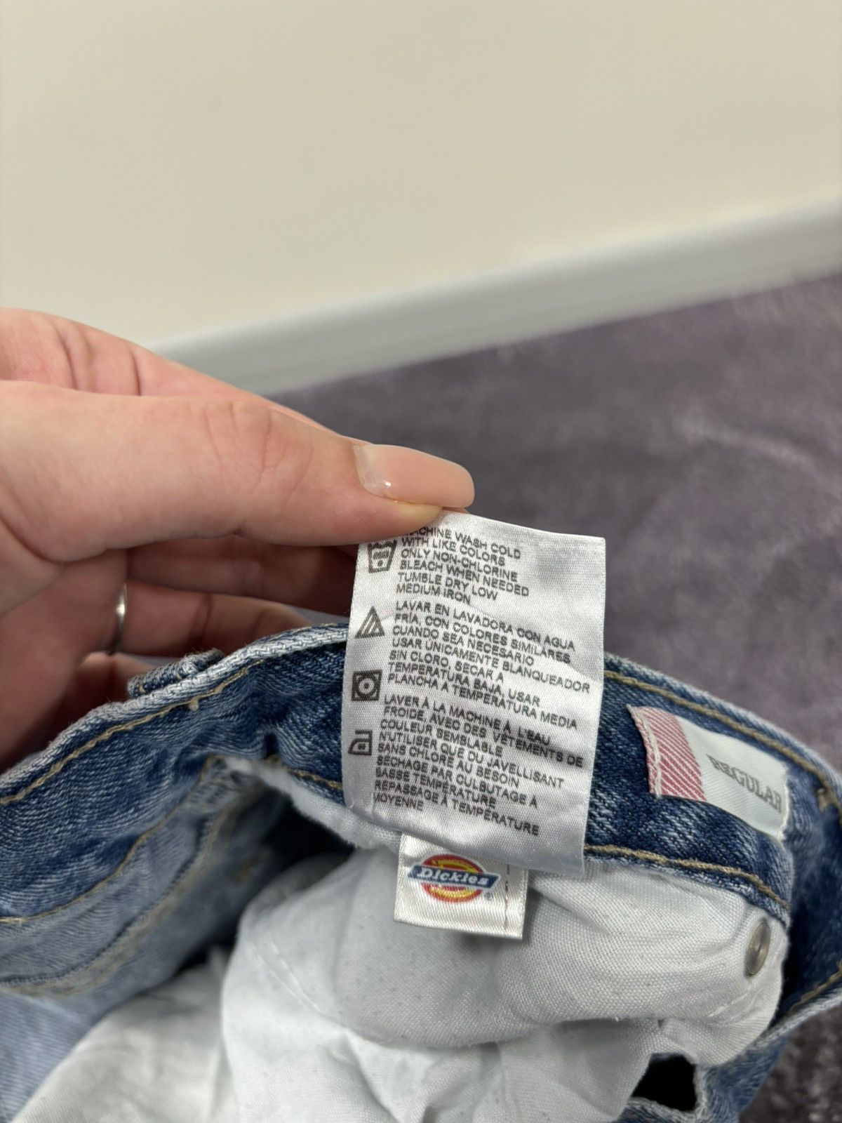 Dickies Vintage Dickies Y2K Faded Blue American Hype Baggy Jeans Size US 40 / EU 56 - 20 Thumbnail