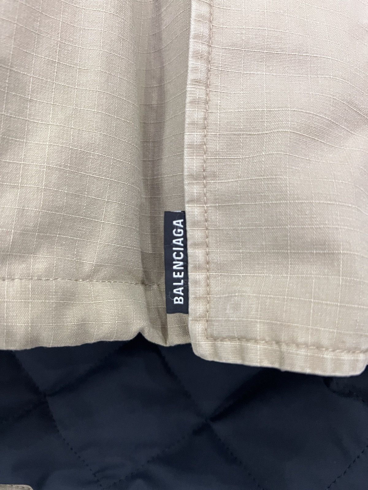 Balenciaga Balenciaga 2020 Foldaway Hood Padded Trench Jacket Size US XS / EU 42 / 0 - 20 Thumbnail