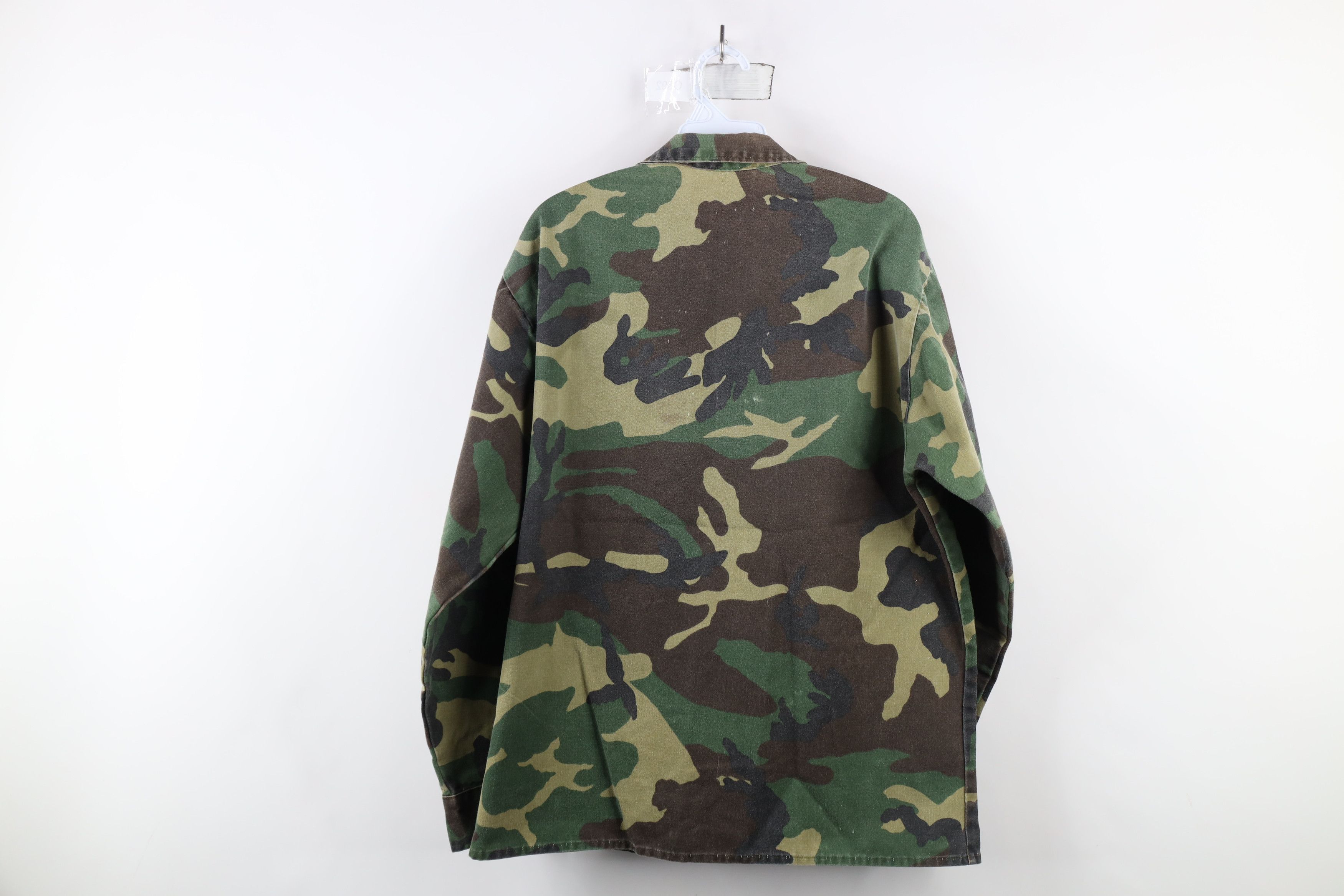 Vintage Vintage 70s Military Camouflage Combat Field Jacket Coat Size US L / EU 52-54 / 3 - 13 Thumbnail
