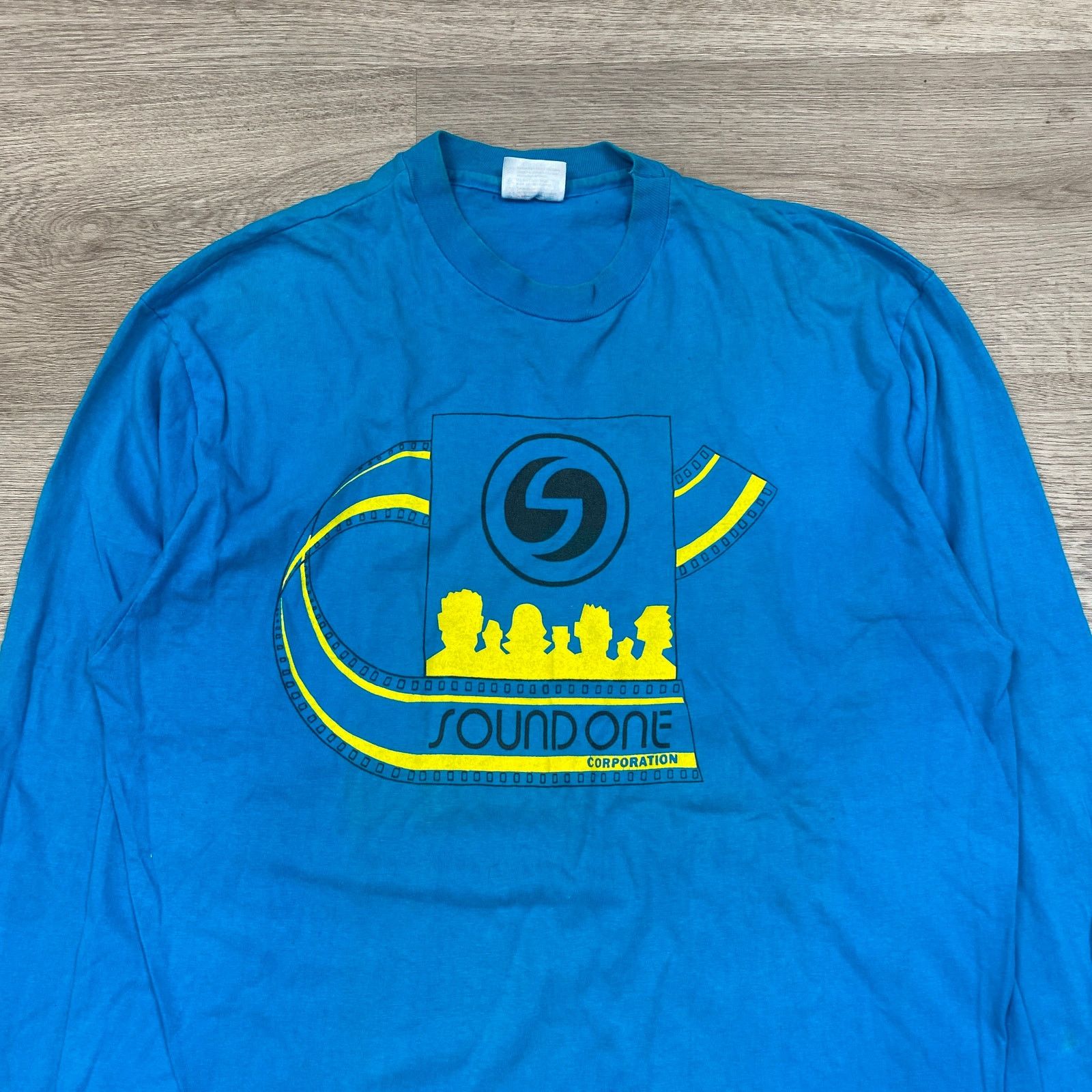 Hanes × Vintage VTG 90s Sound One Corporation Movie Sound Effects Shirt Lg Size US L / EU 52-54 / 3 - 2 Thumbnail