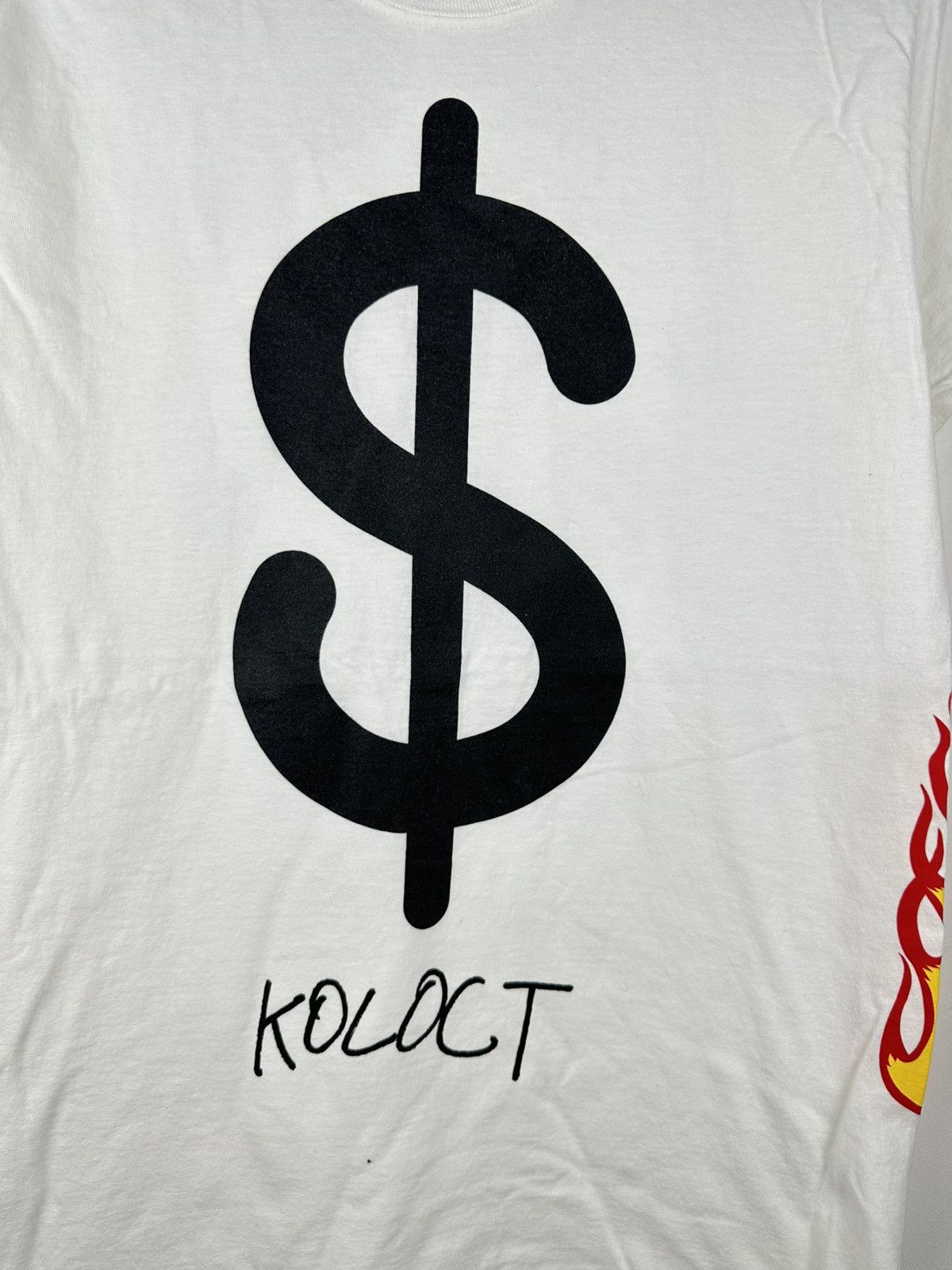 Skoloct Skoloct Art Gang Money Dollar Flame Tee Size US S / EU 44-46 / 1 - 3 Thumbnail