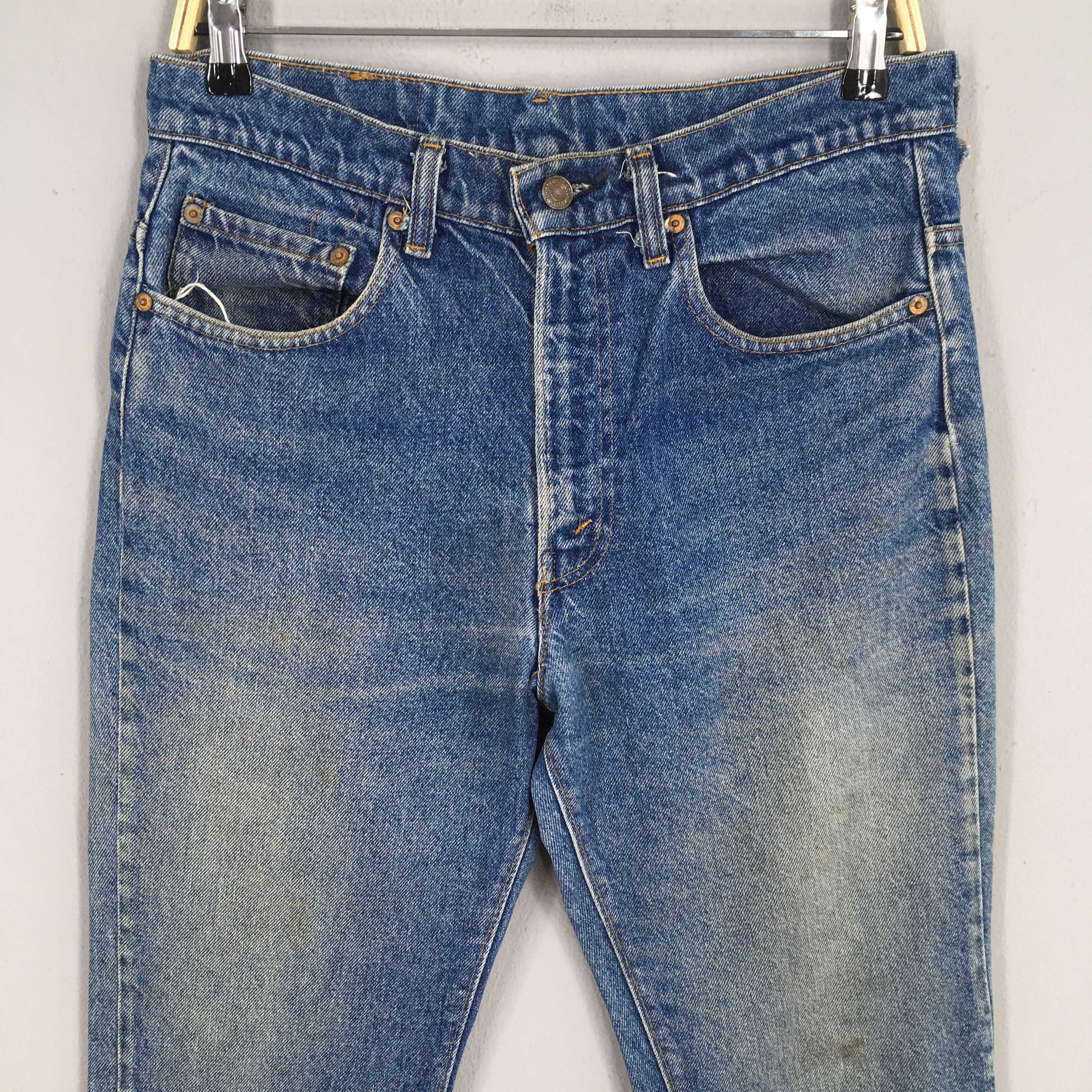 Levi's Size 30x30.5 Vintage Levis 517 Flare Bootcut Jeans S1242 Size US 30 / EU 46 - 2 Thumbnail