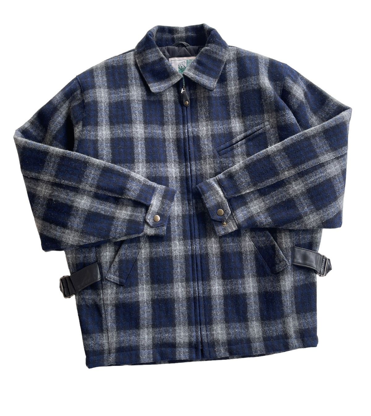 Golden Bear 60s Golden Bear Wool Tartan Heavy Jacket Size US M / EU 48-50 / 2 - 1 Thumbnail