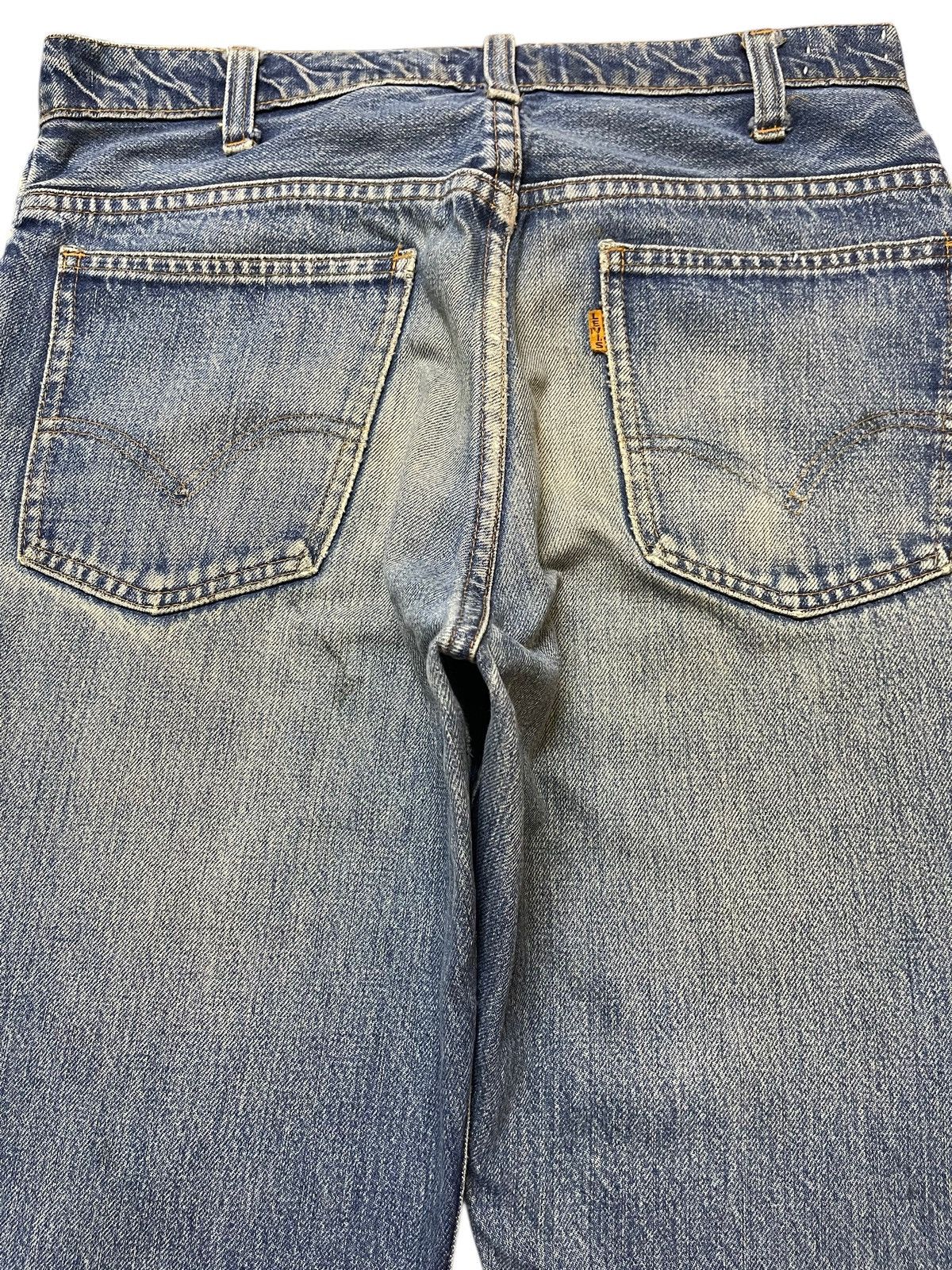 Levi's Crazy Vintage 70s Levis Orange Tab E #23 Bootcut Wide Leg Size US 30 / EU 46 - 5 Thumbnail