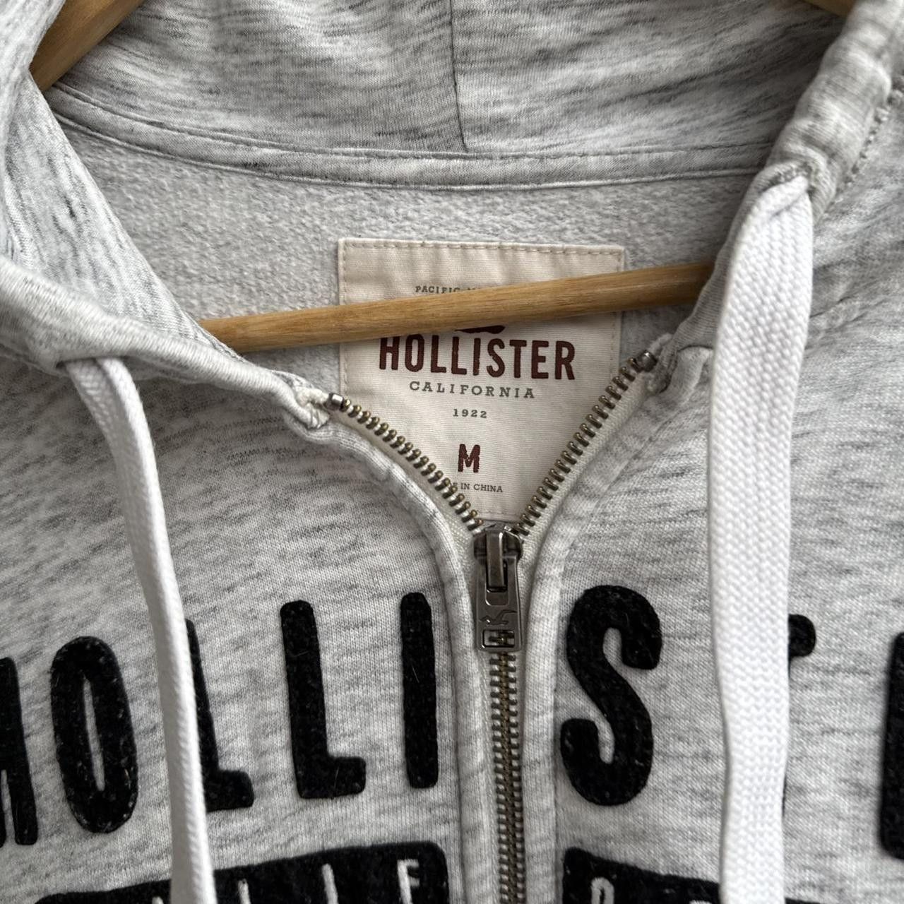 Hollister Hollister Womans Hoodie Zip Up y2k Grey Size S / US 4 / IT 40 - 5 Thumbnail