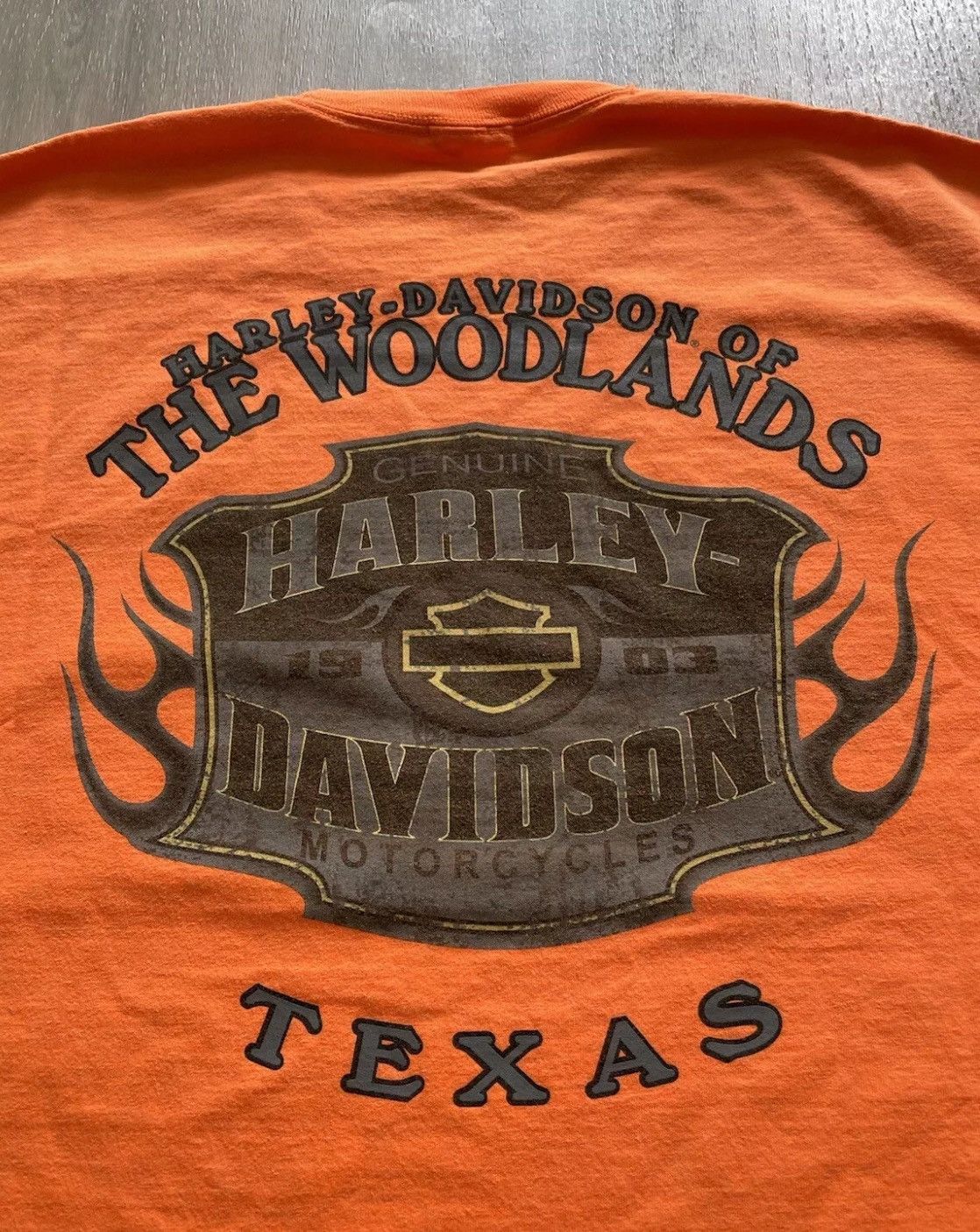 Harley Davidson Harley Davidson The Woodlands Texas Shirt Mens XL Size US XL / EU 56 / 4 - 1 Thumbnail