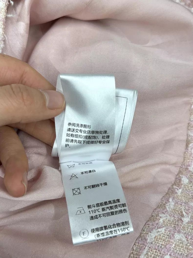 Chanel Chanel 24P pink tweed short-sleeved jacket Size M / US 6-8 / IT 42-44 - 8 Thumbnail