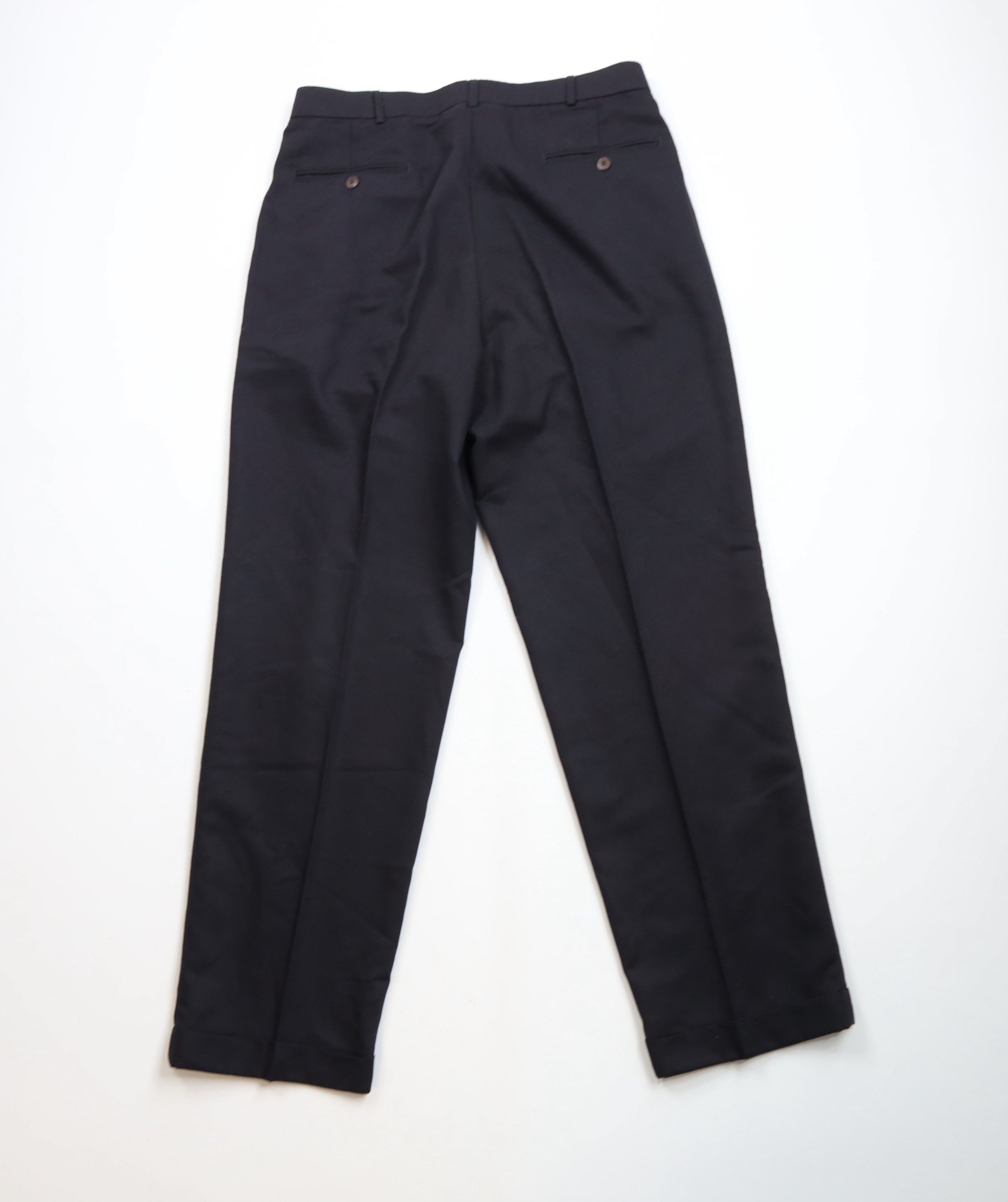 Vintage Vintage 90s Streetwear Blend Wide Leg Chino Pants Dark Blue Size US 34 / EU 50 - 9 Thumbnail