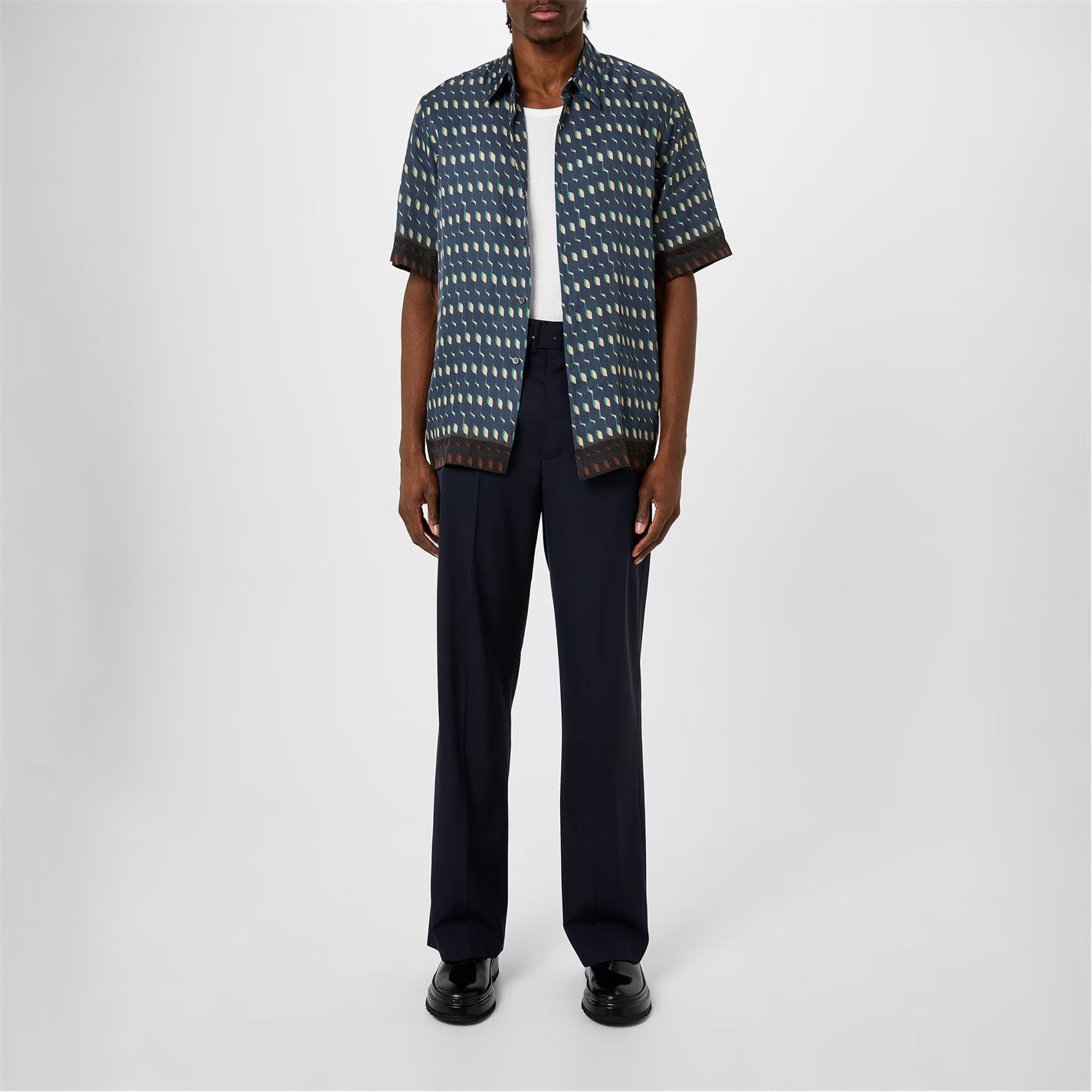 Dries Van Noten o1g2r1mq0426 Paulson Trouser in Navy Blue Size US 32 / EU 48 - 5 Thumbnail