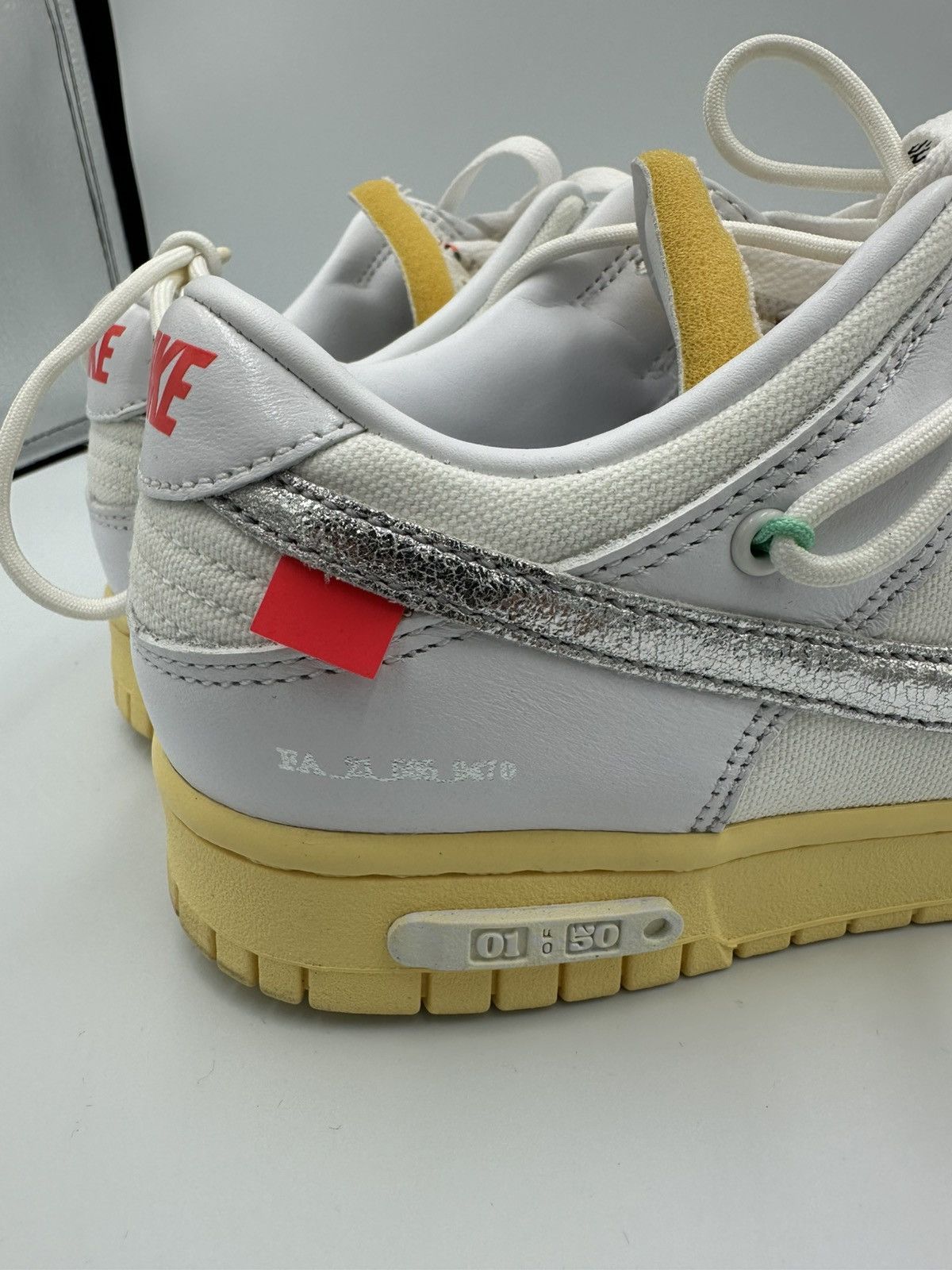 Nike × Off-White Nike Dunk x Off-White Size US 6.5 / EU 39-40 - 15 Thumbnail