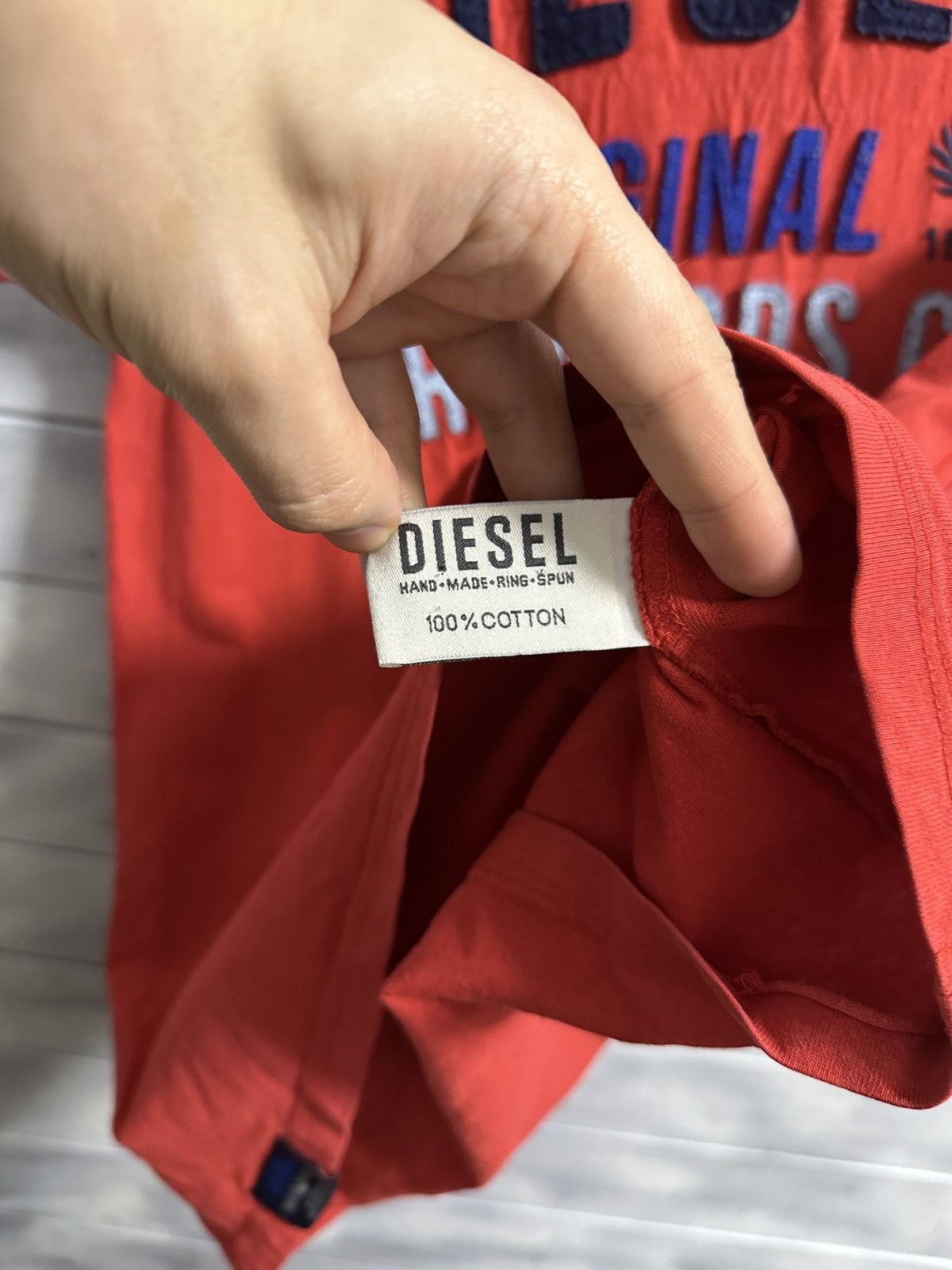 Diesel Rare Vintage T-Shirt Diesel Big Logo Y2K Size US L / EU 52-54 / 3 - 6 Thumbnail