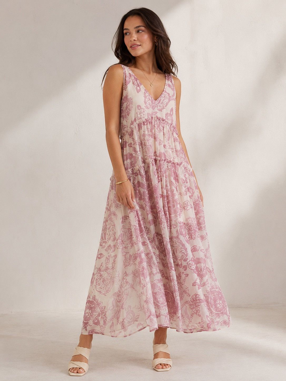 Free People 🎉LAST PIECE🎉FREE PEOPLE Julianna Maxi Dress Size S / US 4 / IT 40 - 1 Thumbnail