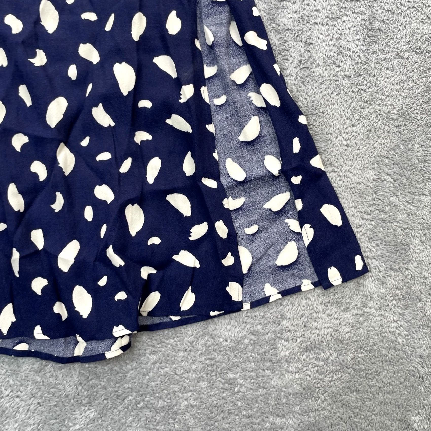Reformation Reformation Skirt Womens 2P Petite Blue Zoe Side Slit Midi Zip Size 26" / US 2 / IT 38 - 6 Thumbnail