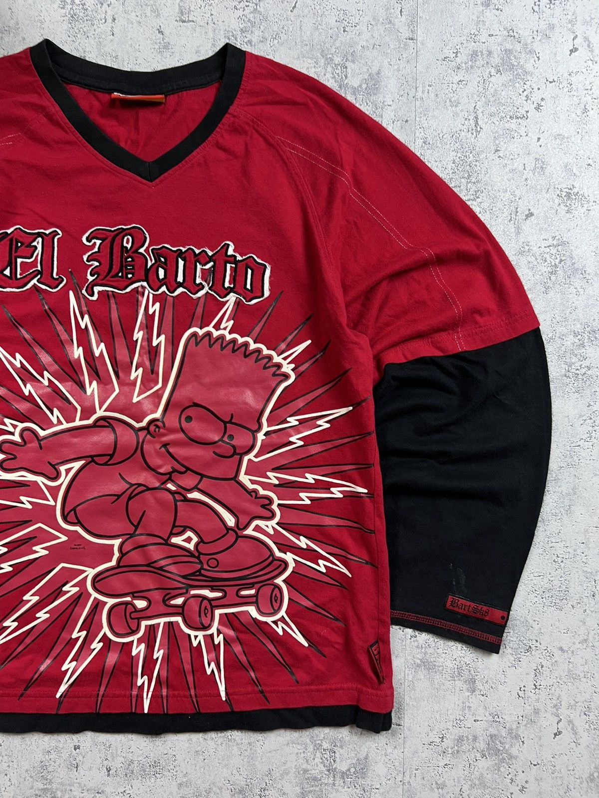 The Simpsons × Vintage 2006 THE SIMPSONS VINTAGE “EL BARTO” SKATE Y2K TEE Size US S / EU 44-46 / 1 - 3 Thumbnail