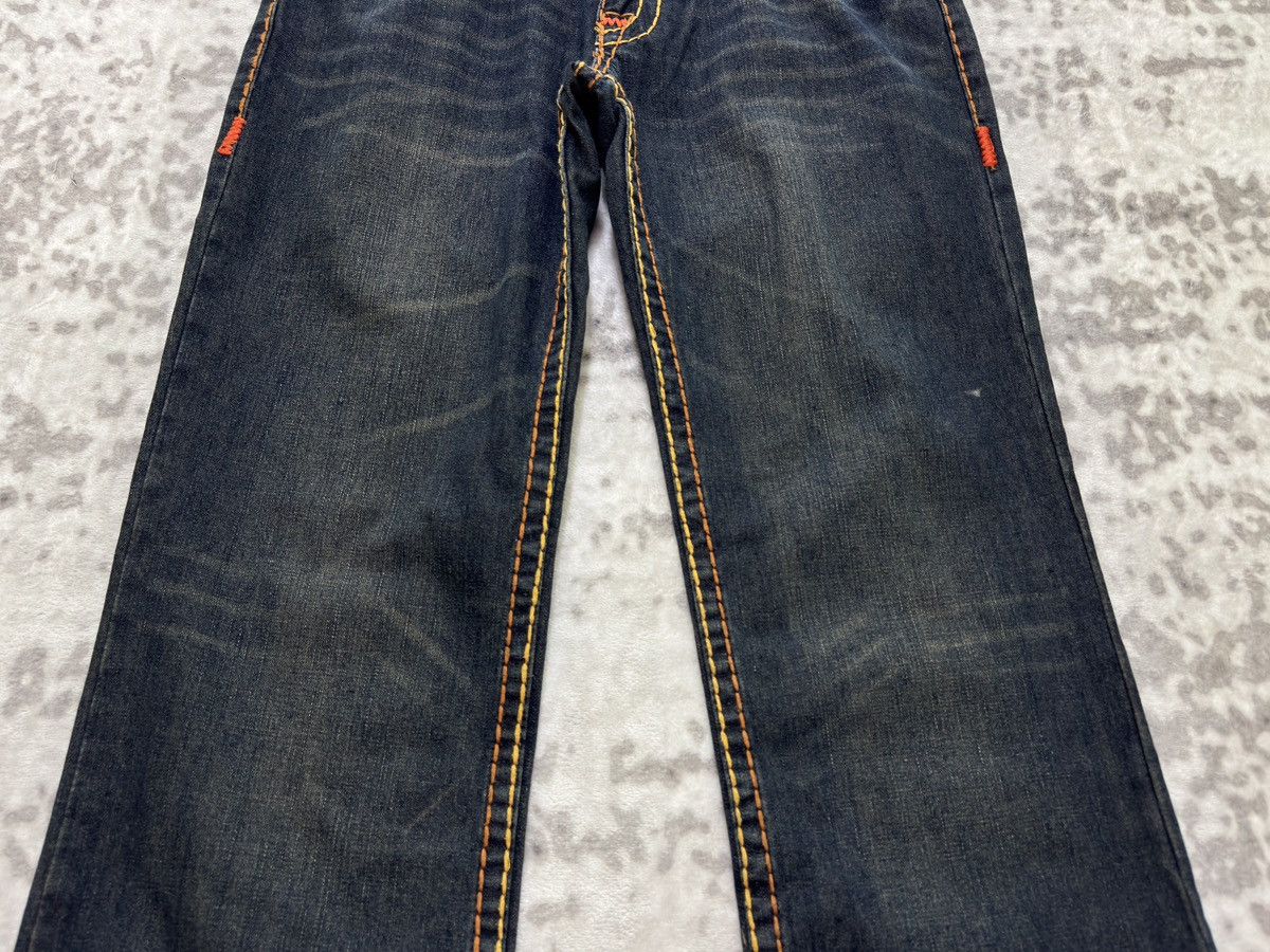 True Religion True Religion Billy Super T Rainbow Stitch Straight Leg Size US 33 - 6 Thumbnail