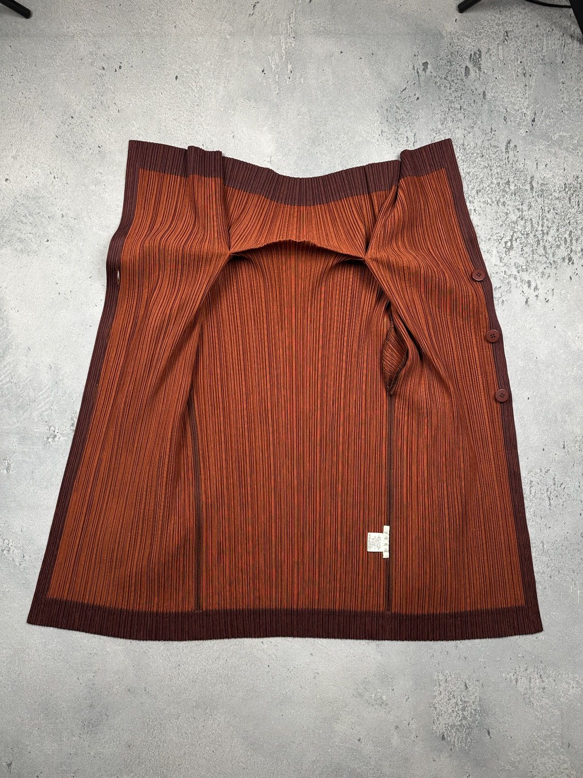 Pleats Please Issey Miyake Rare Pleats Please Issey Miyake Cardigan Dual-Button Pleated Size ONE SIZE - 10 Thumbnail